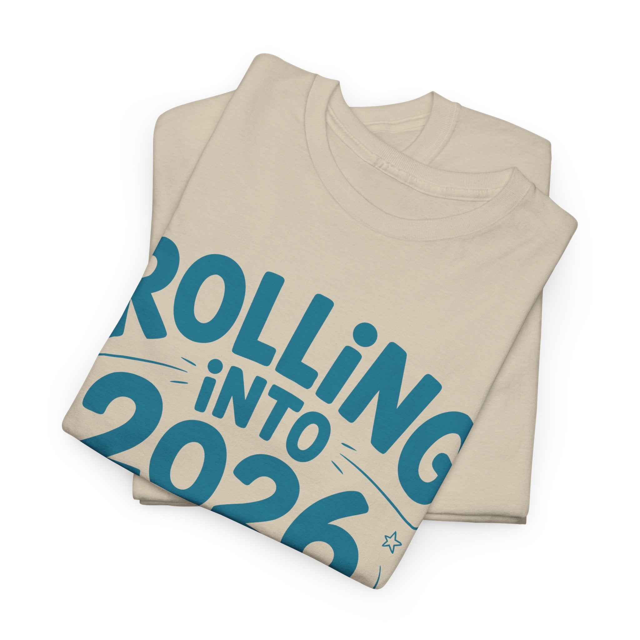 Rolling Into 2026 Hedgehog Skateboard Unisex Cotton Tee