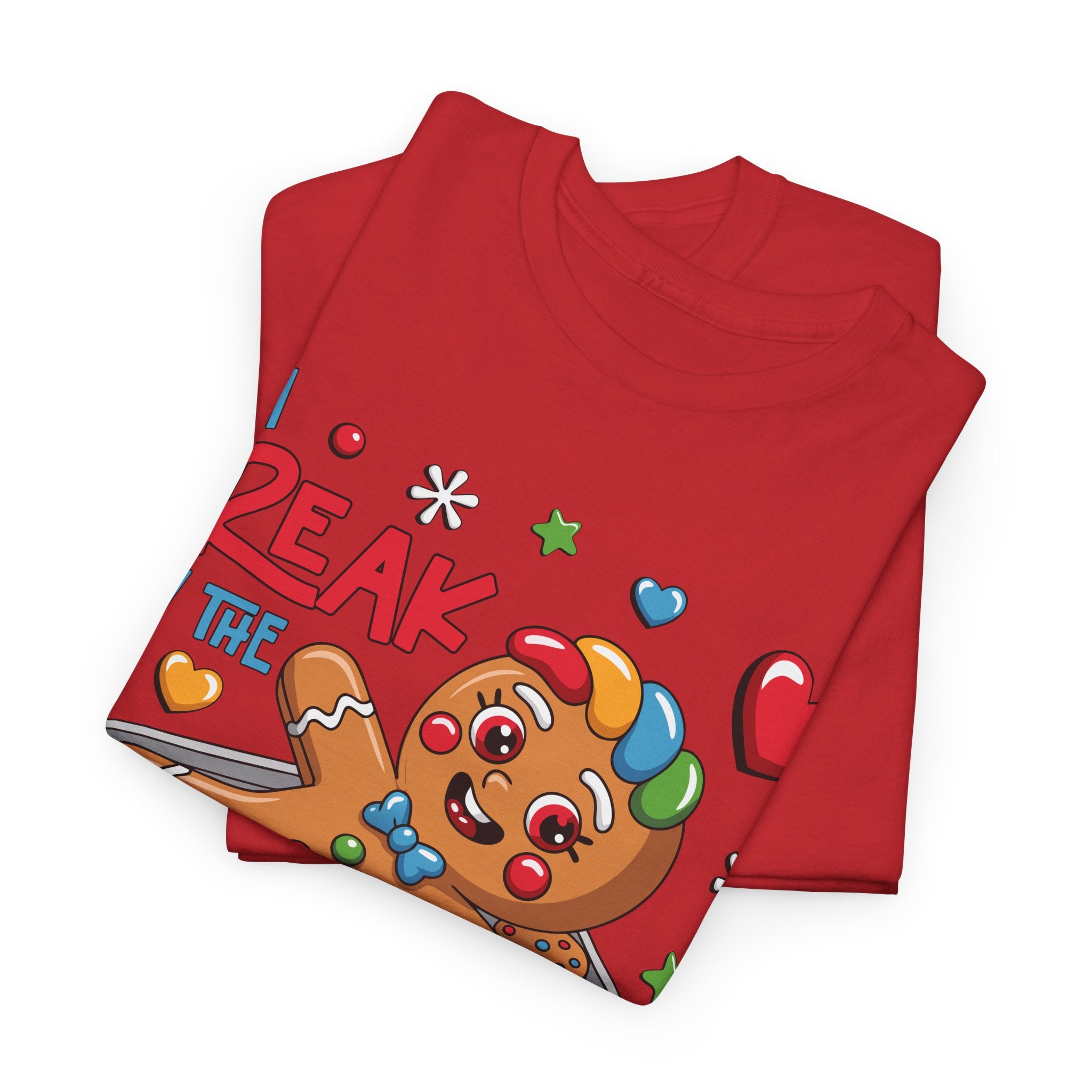 Gingerbread ‘I’m Freak on the Cookie Sheet’ Unisex Cotton Tee