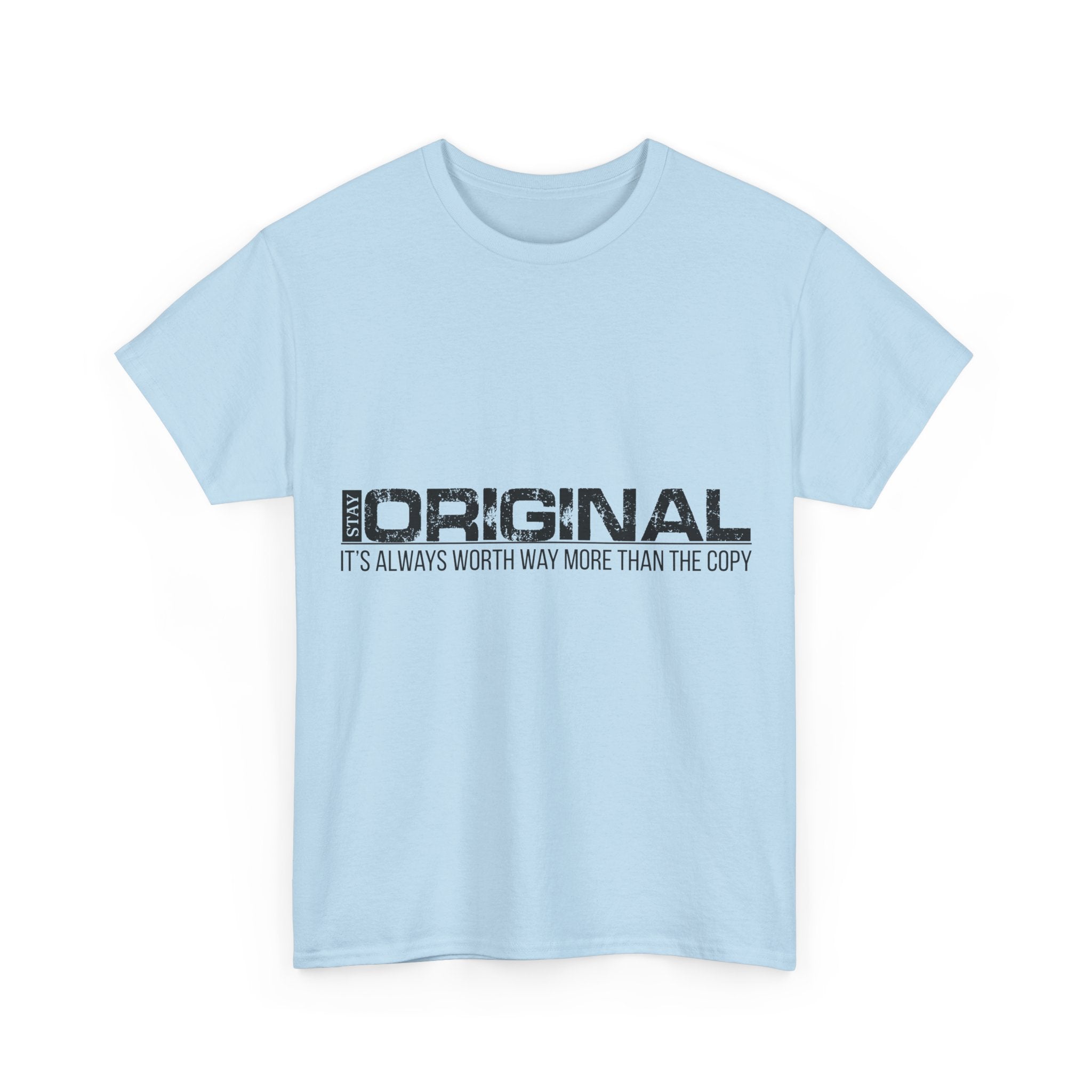 STAY SILENT Minimalist Tee — Vertical Text Black Unisex Cotton Tee