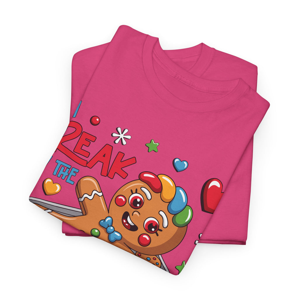 Gingerbread ‘I’m Freak on the Cookie Sheet’ Unisex Cotton Tee