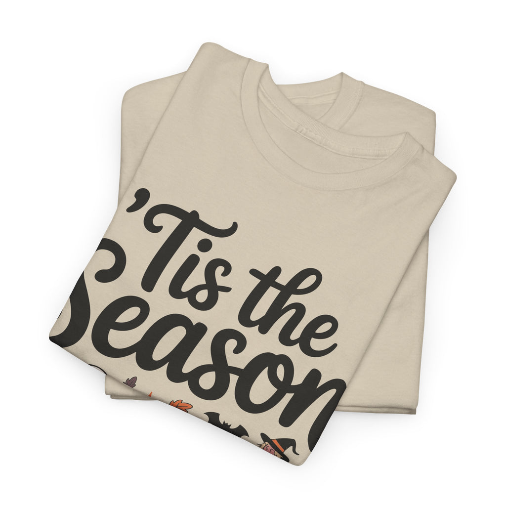 Holiday Season Unisex Cotton T-Shirt - Tis the Season Design