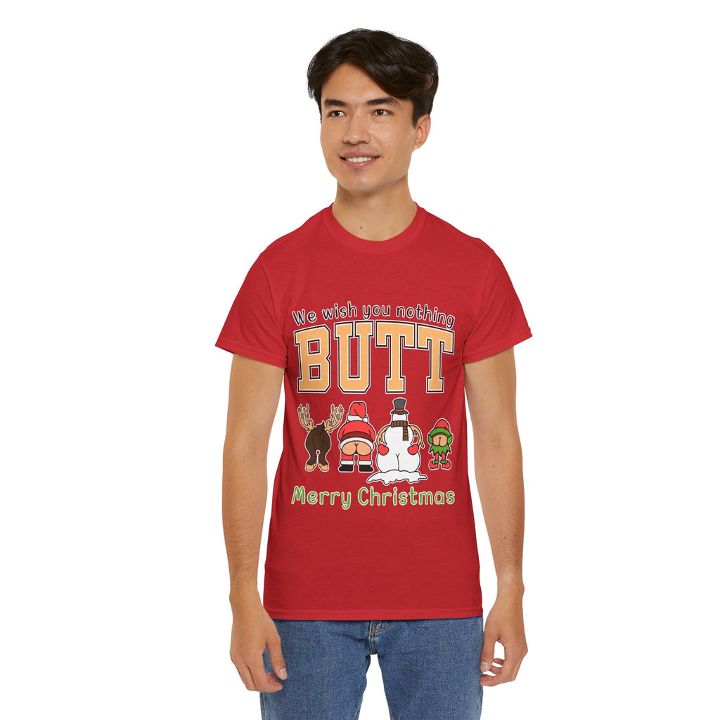 Christmas Butts Unisex Cotton Tee