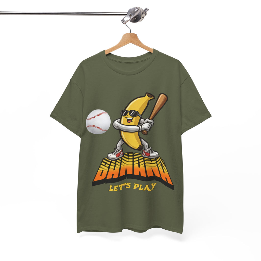 Banana Playing Baseball Tee