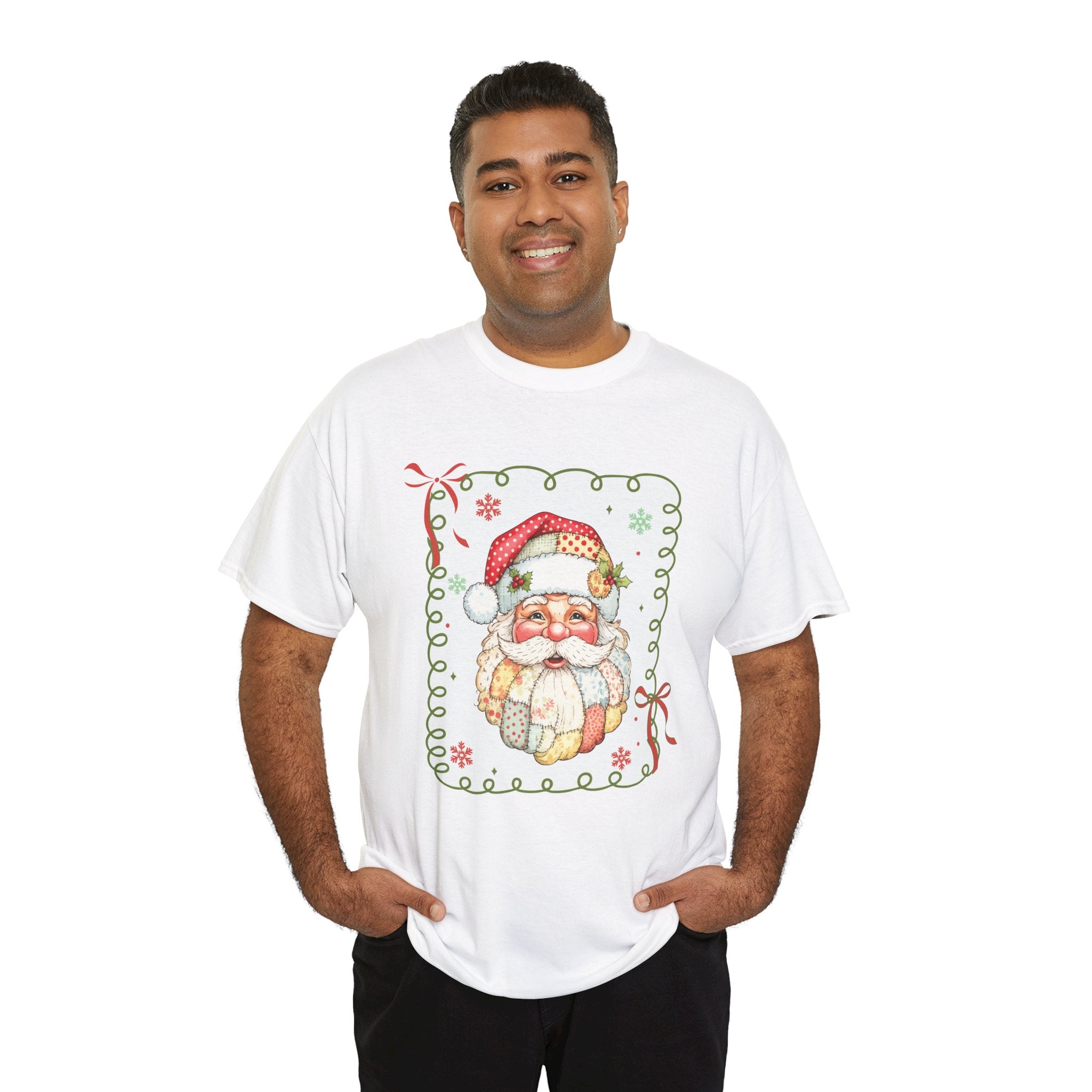 Santa Vintage Unisex Cotton Tee