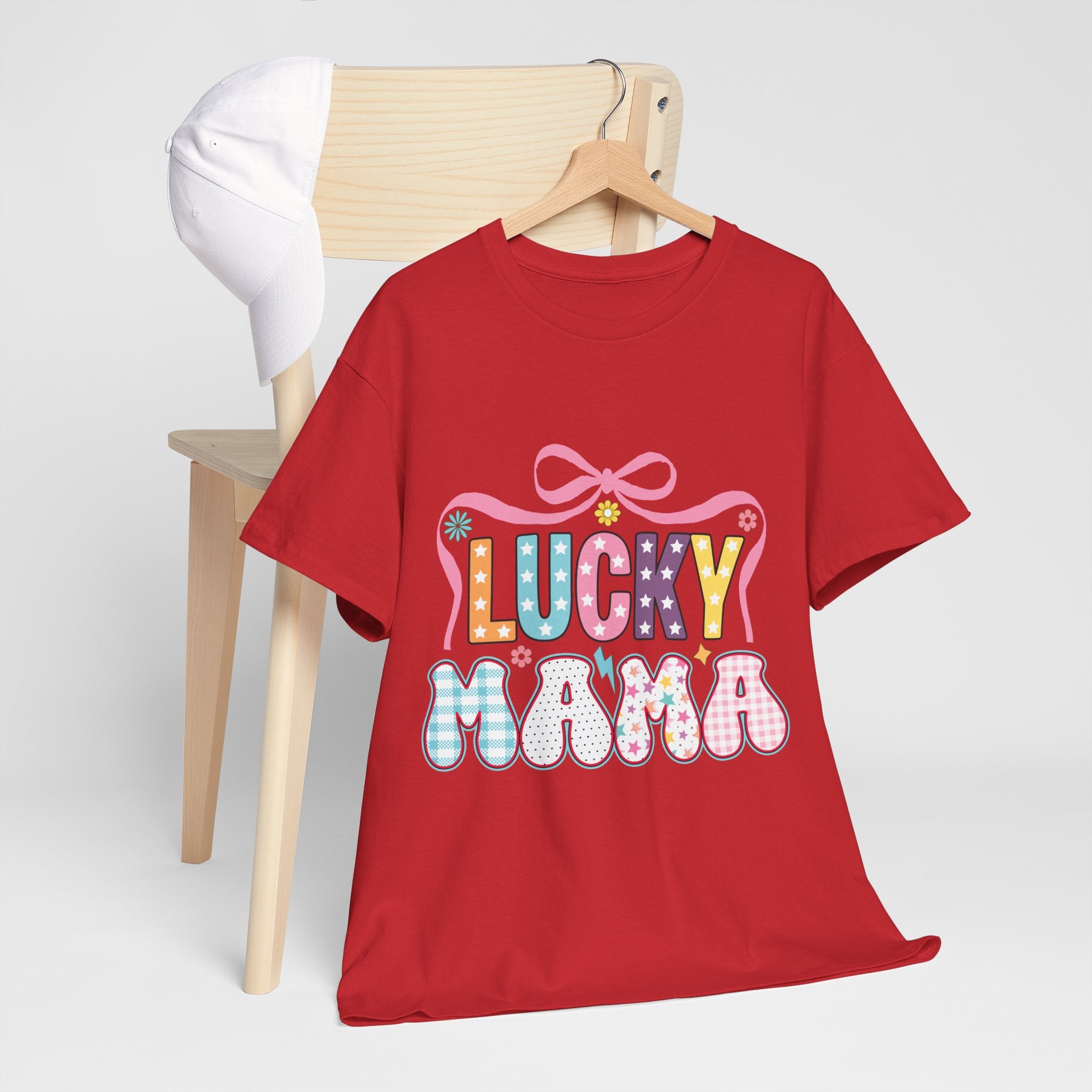 Lucky Mama Unisex Cotton Tee