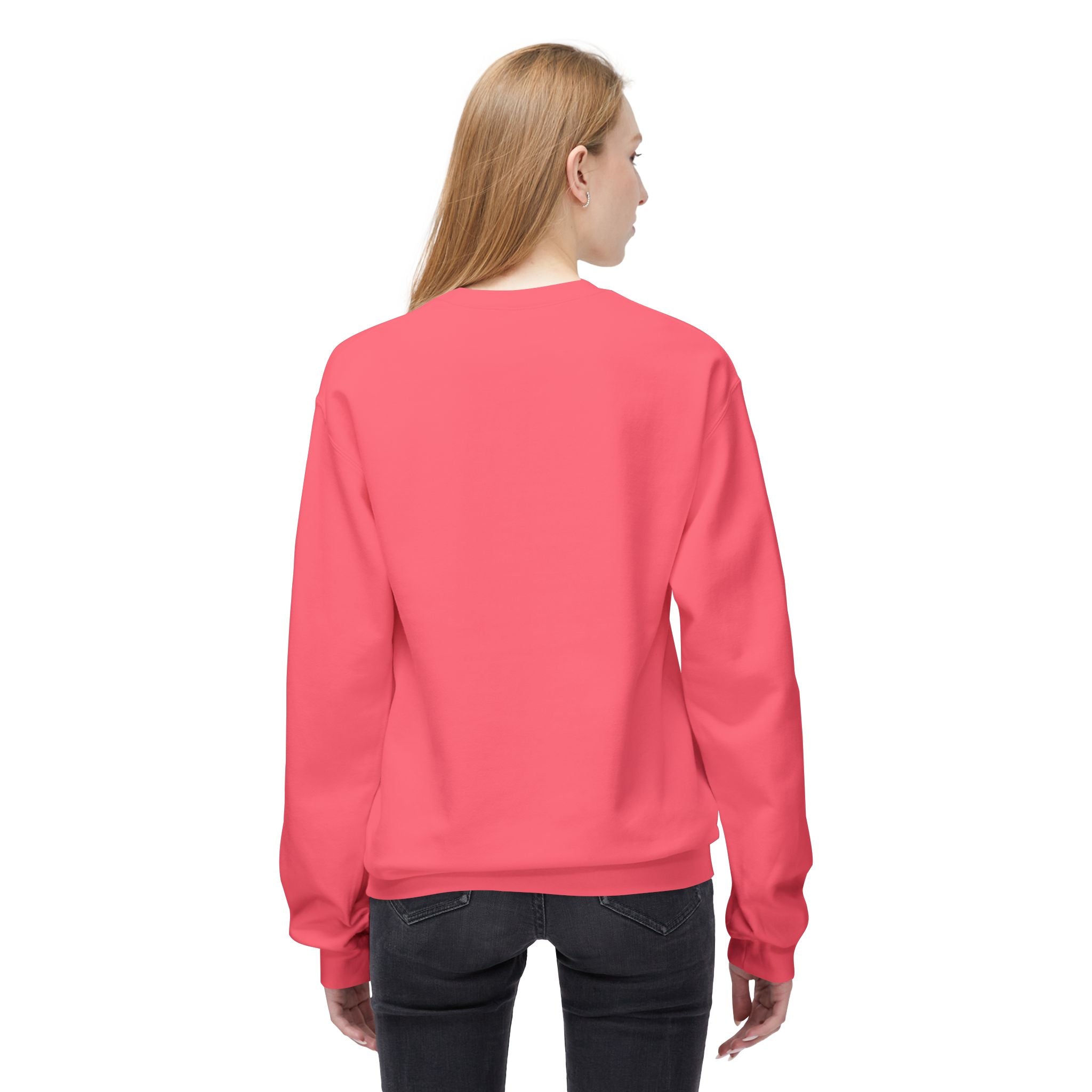 Halloween Pumpkin Floral Crewneck Unisex Sweatshirt