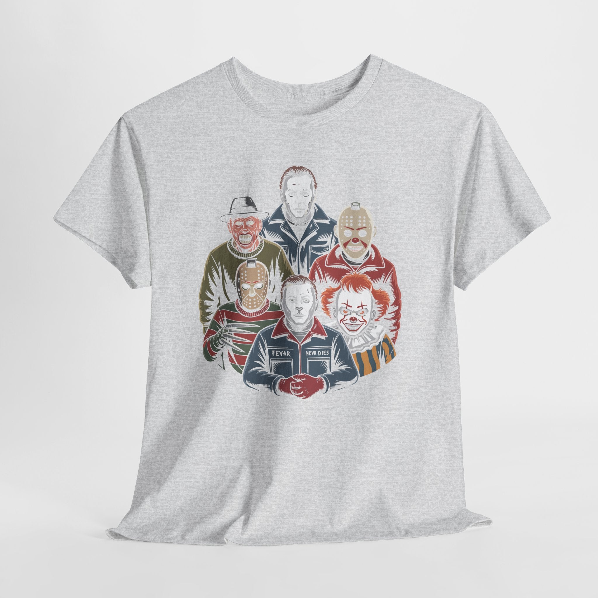 Horror Icons Unisex Cotton Tee