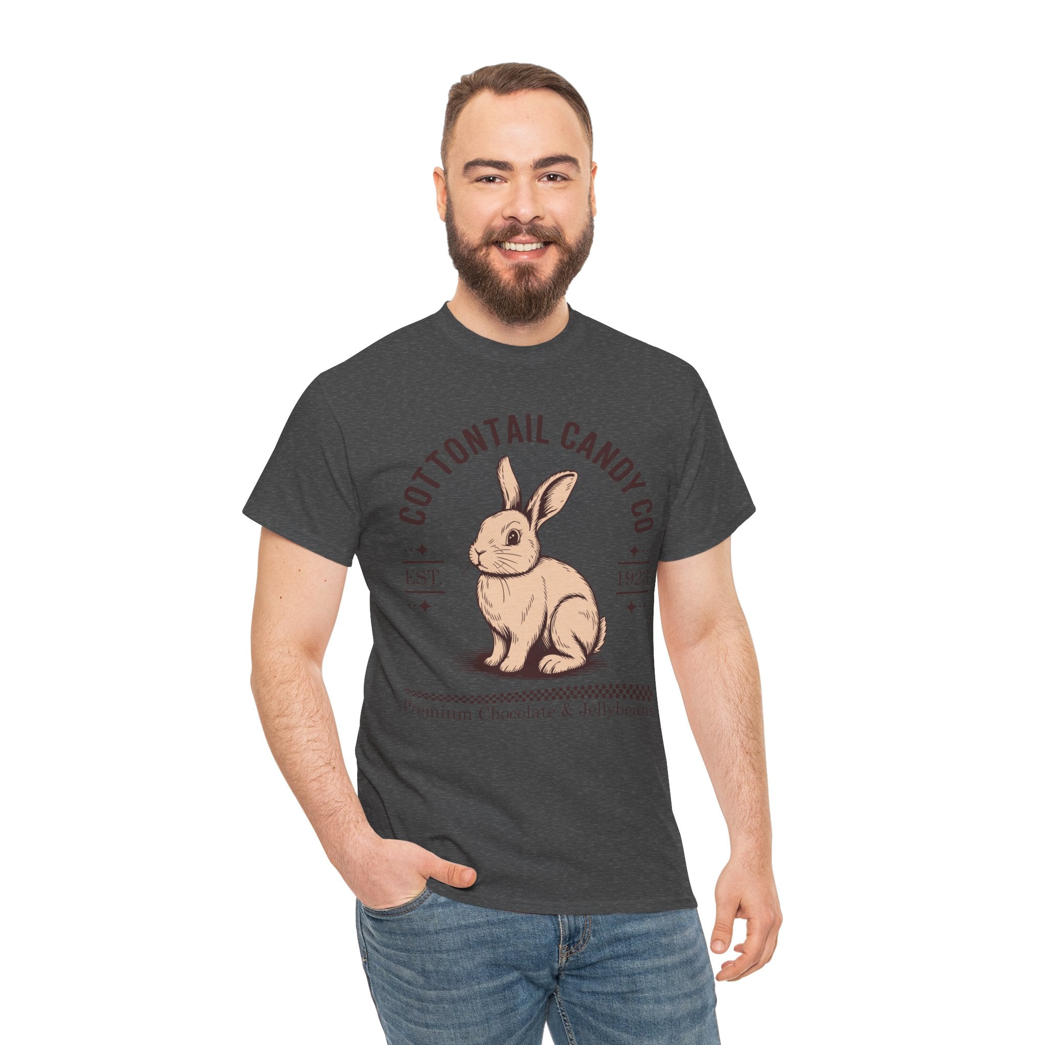 Cottontail Candy Co. Vintage Bunny Unisex Cotton Tee
