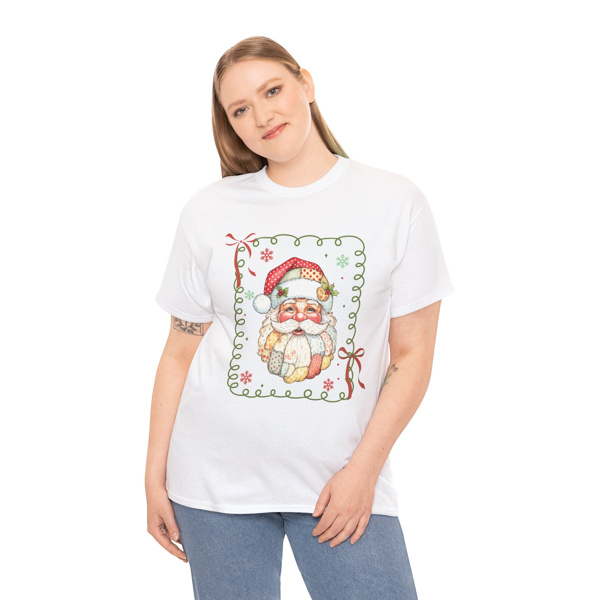 Santa Vintage Unisex Cotton Tee