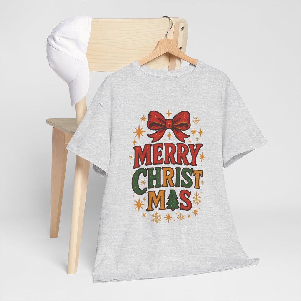 Merry Christmas Unisex Cotton Tee