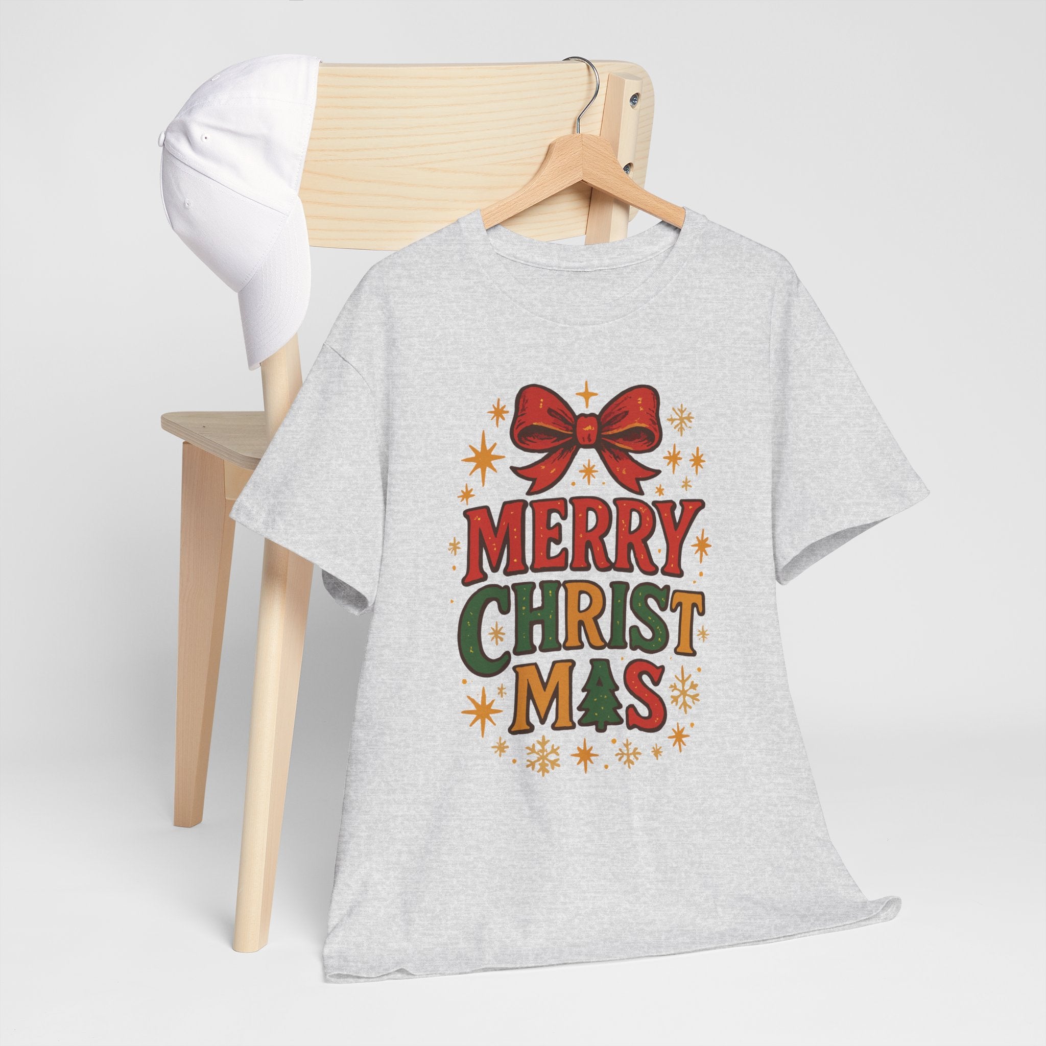Merry Christmas Unisex Cotton Tee