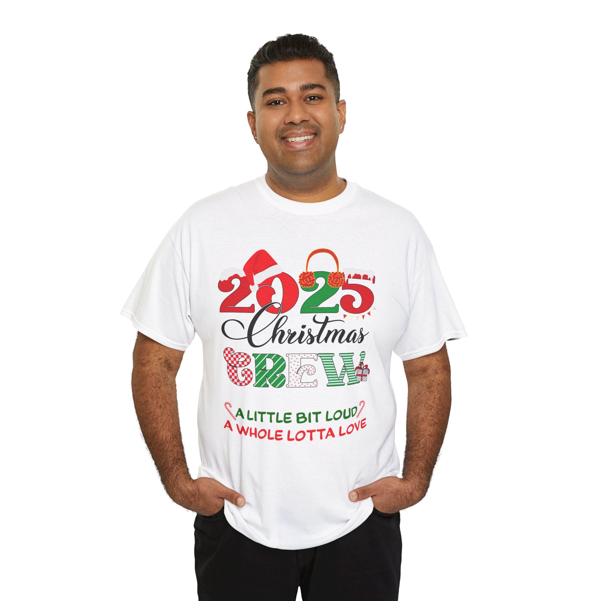 Christmas Crew 2025 Unisex Cotton Tee