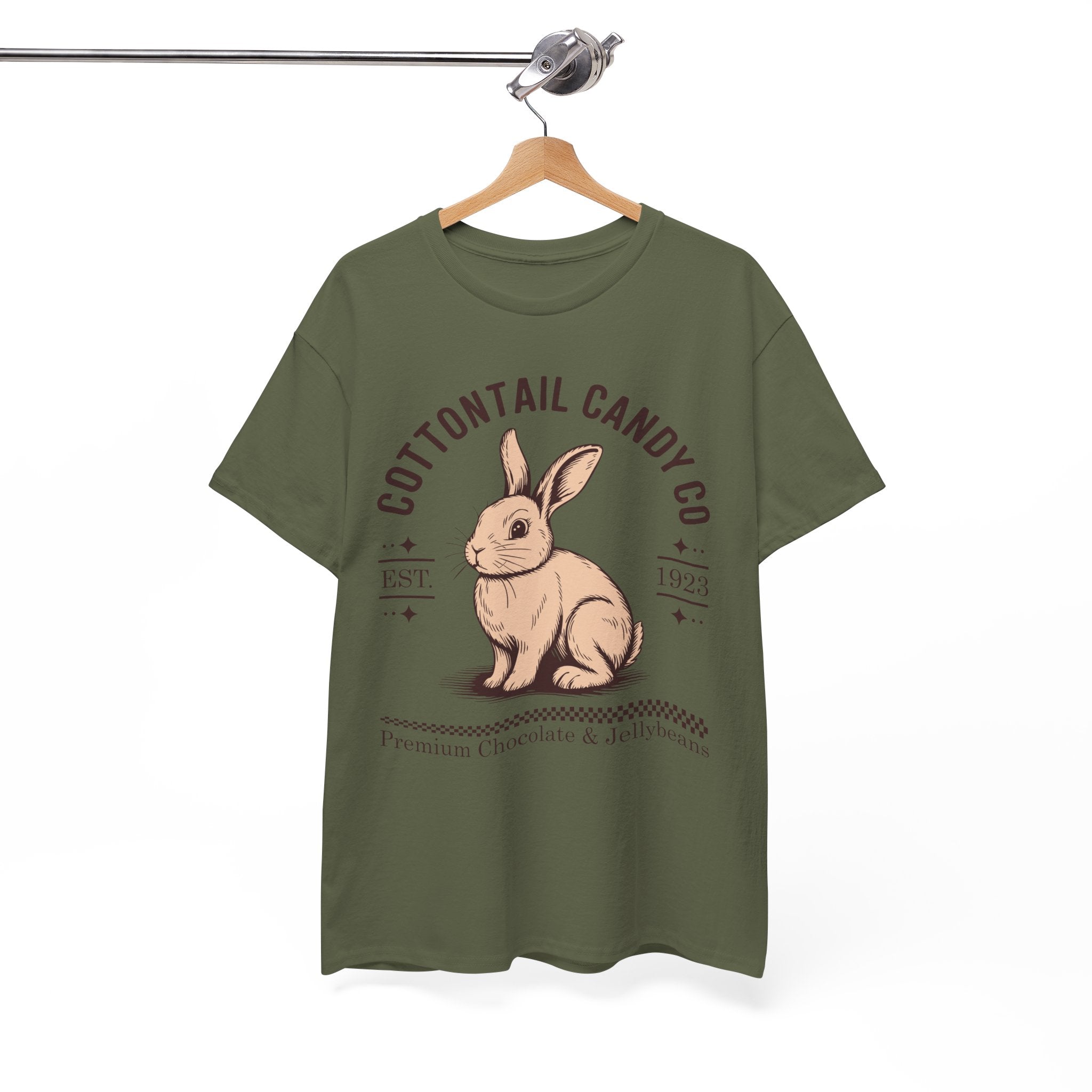 Cottontail Candy Co. Vintage Bunny Unisex Cotton Tee