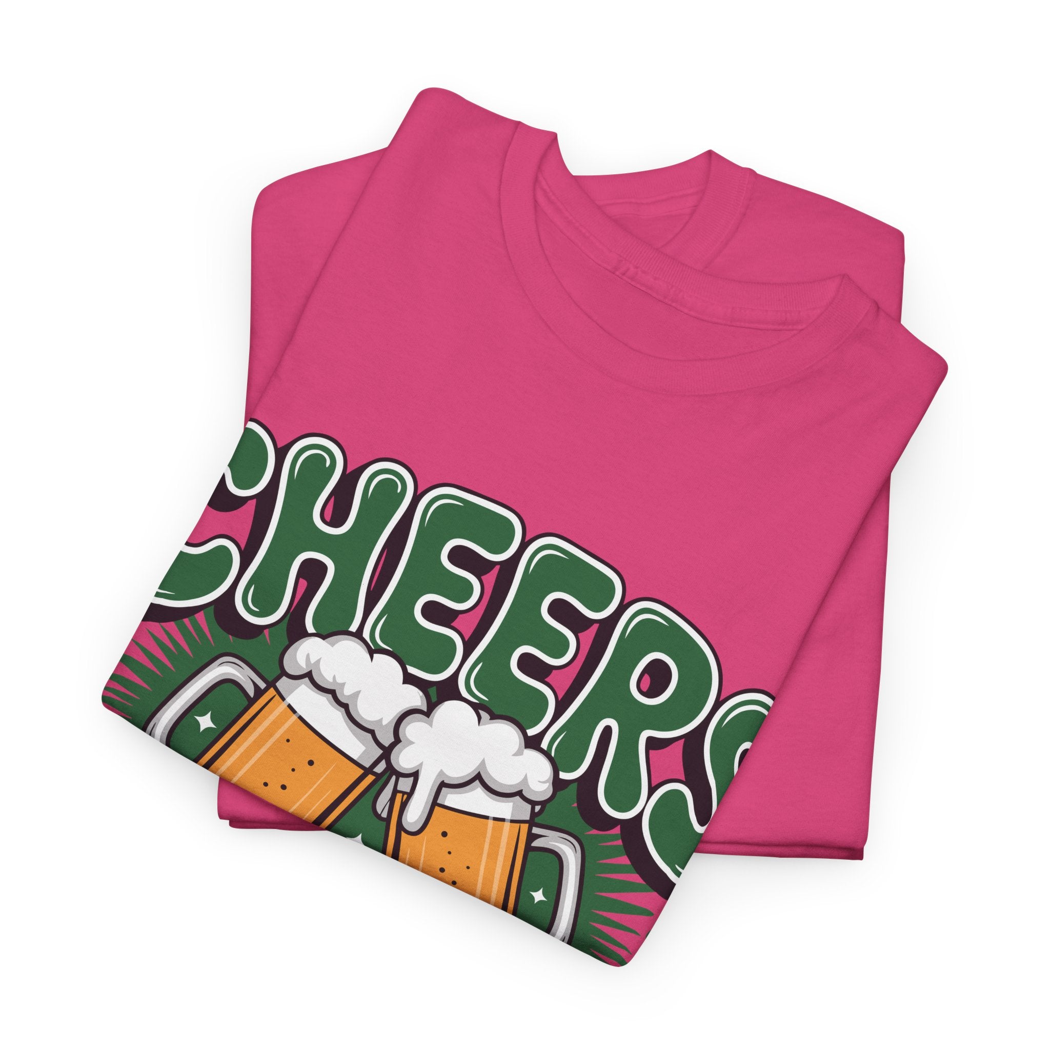 Cheers Fockers Beer Clinking Mugs Unisex Cotton T-Shirt