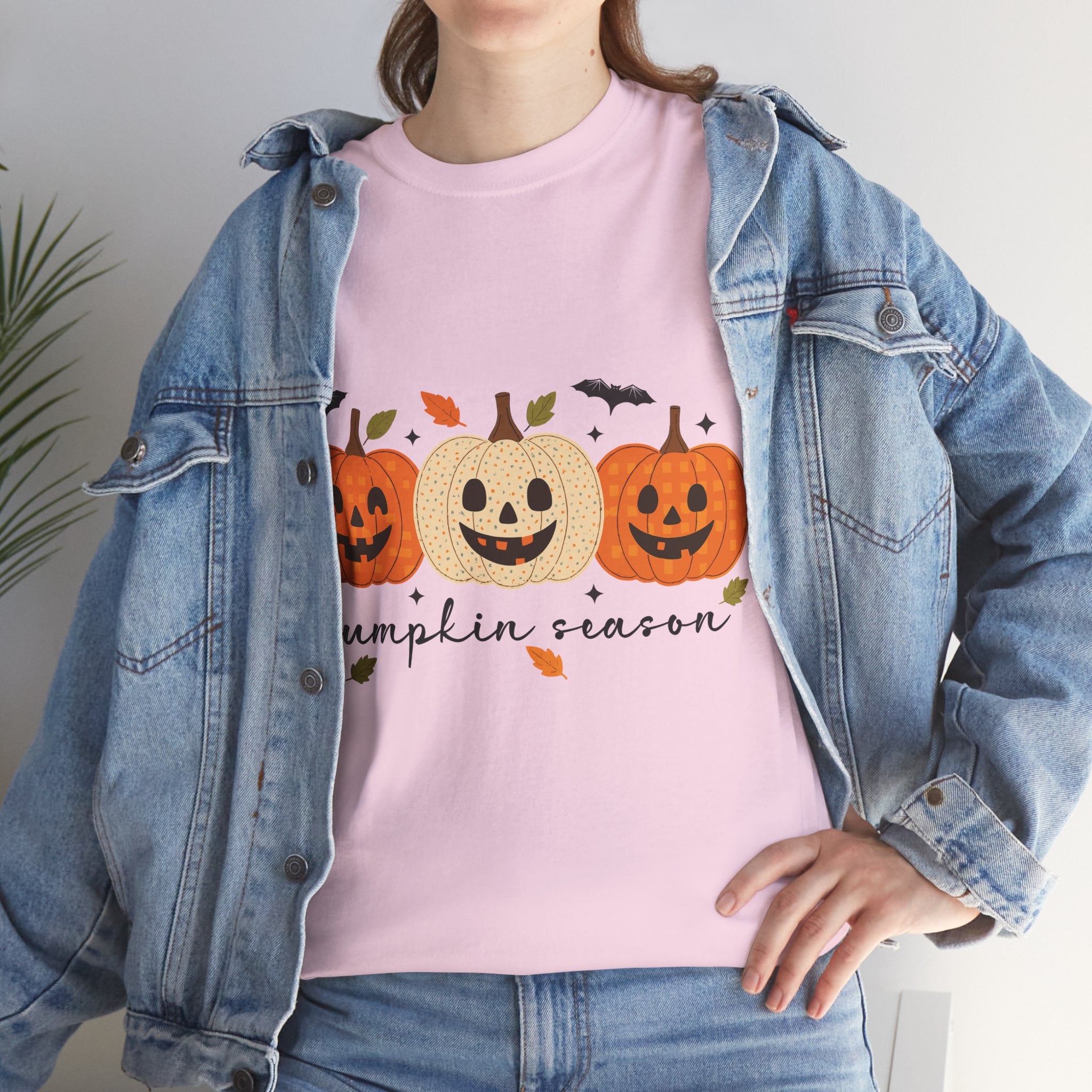 Pumpkin Season Unisex Cotton Tee
