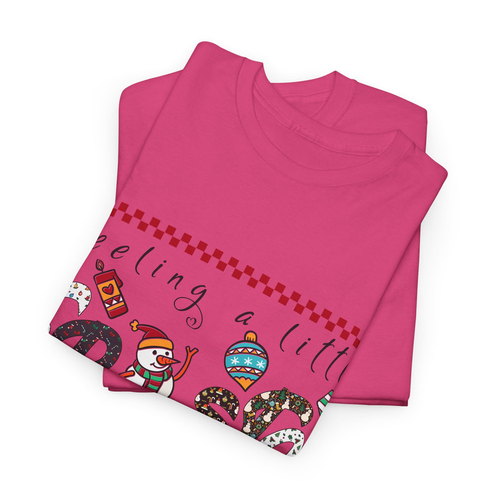 Christmas Frosty Unisex Cotton Tee