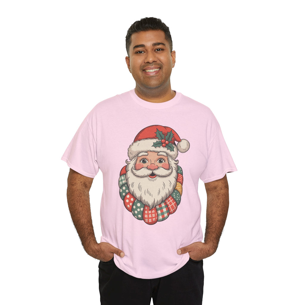 Vintage Santa Unisex Cotton Tee