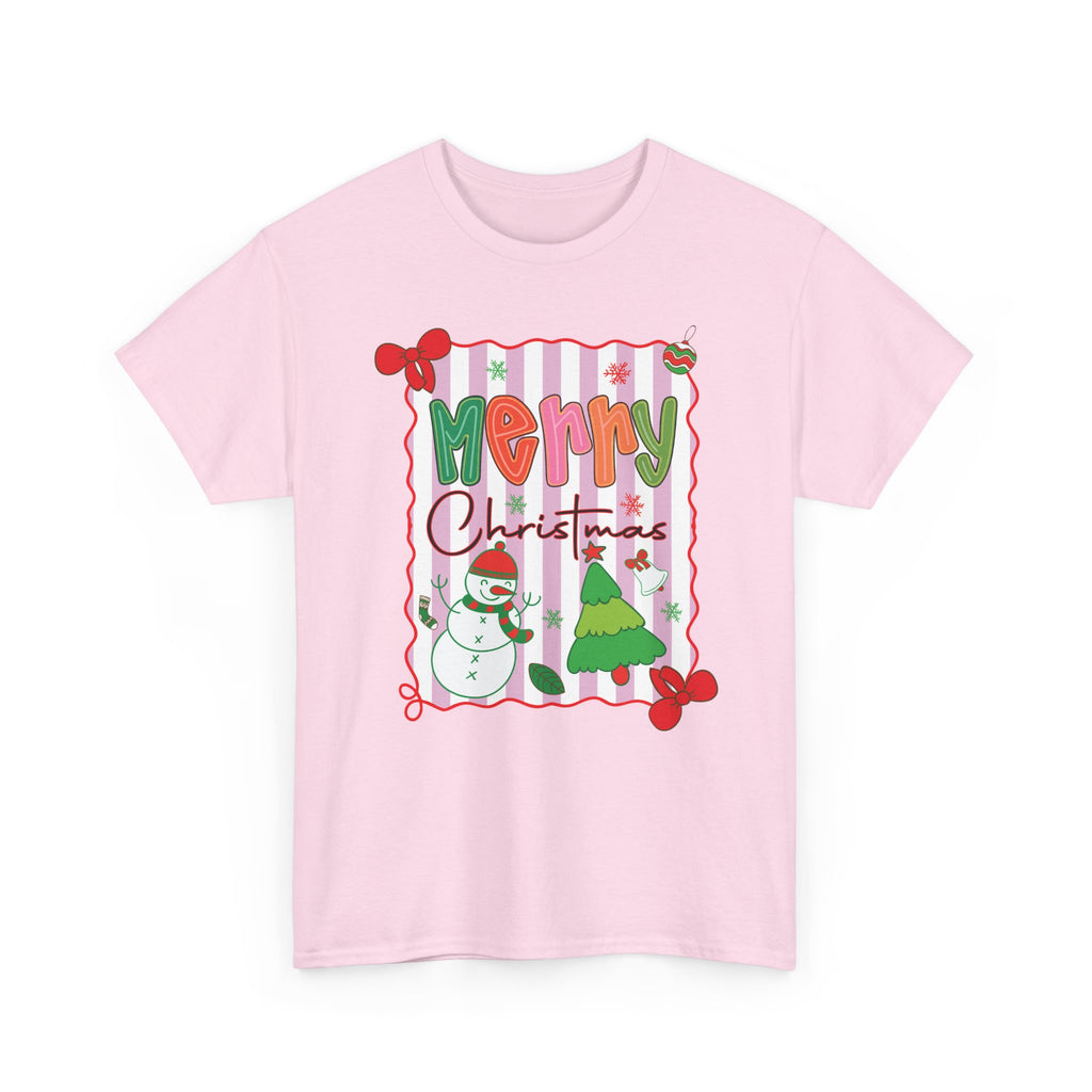 Christmas Snowman Unisex Cotton Tee