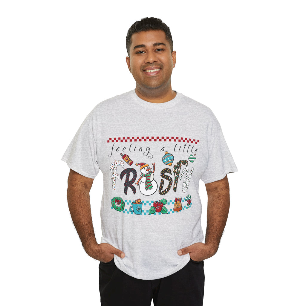 Christmas Frosty Unisex Cotton Tee