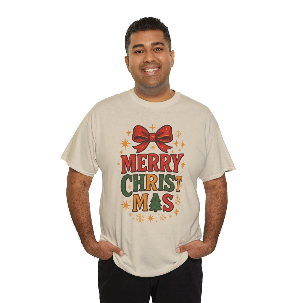 Merry Christmas Unisex Cotton Tee