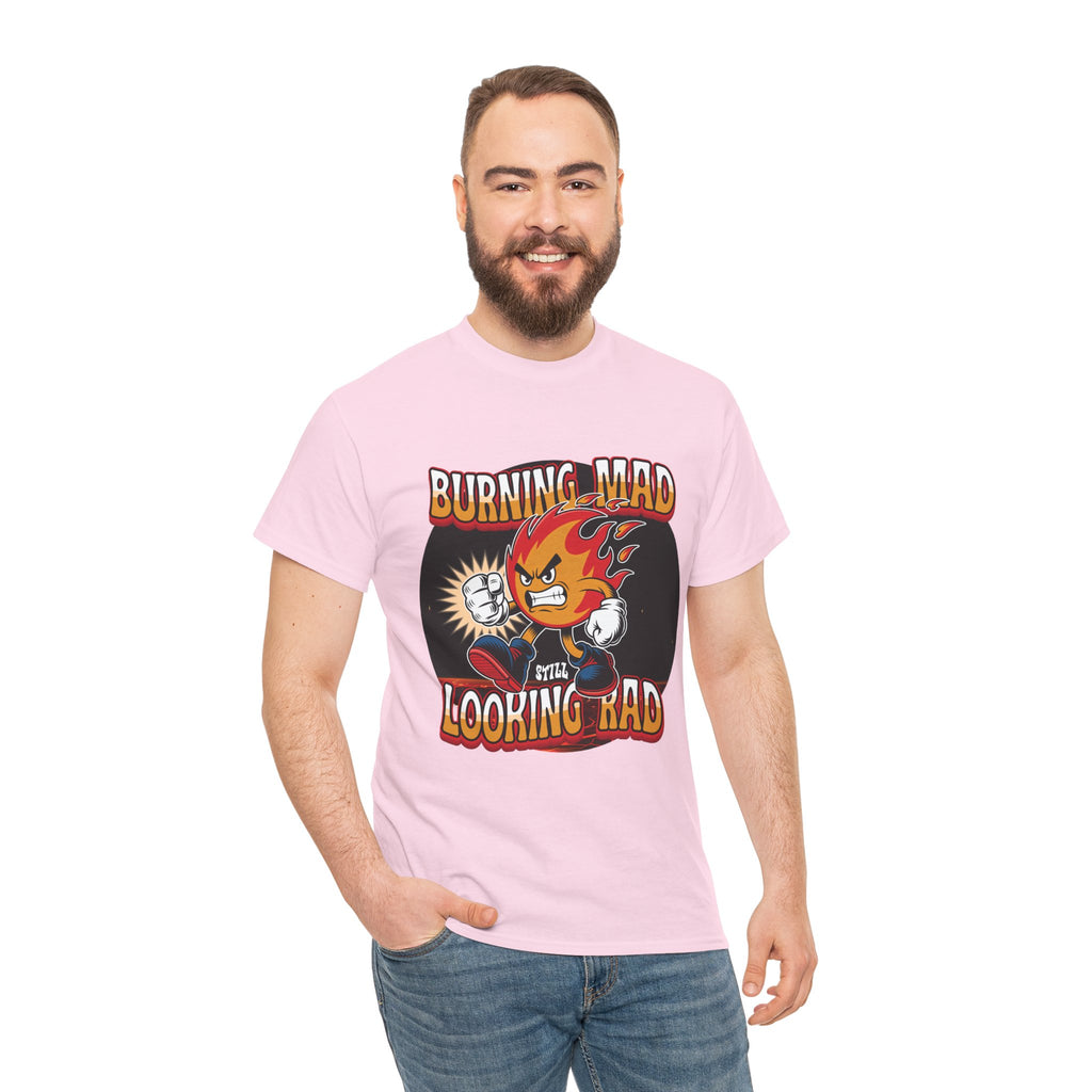 Burning Mad Looking Rad Unisex Tee