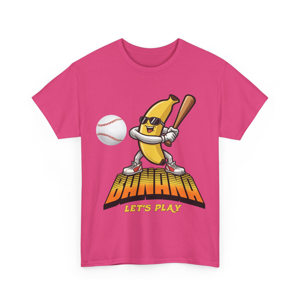 Banana Playing Baseball Tee