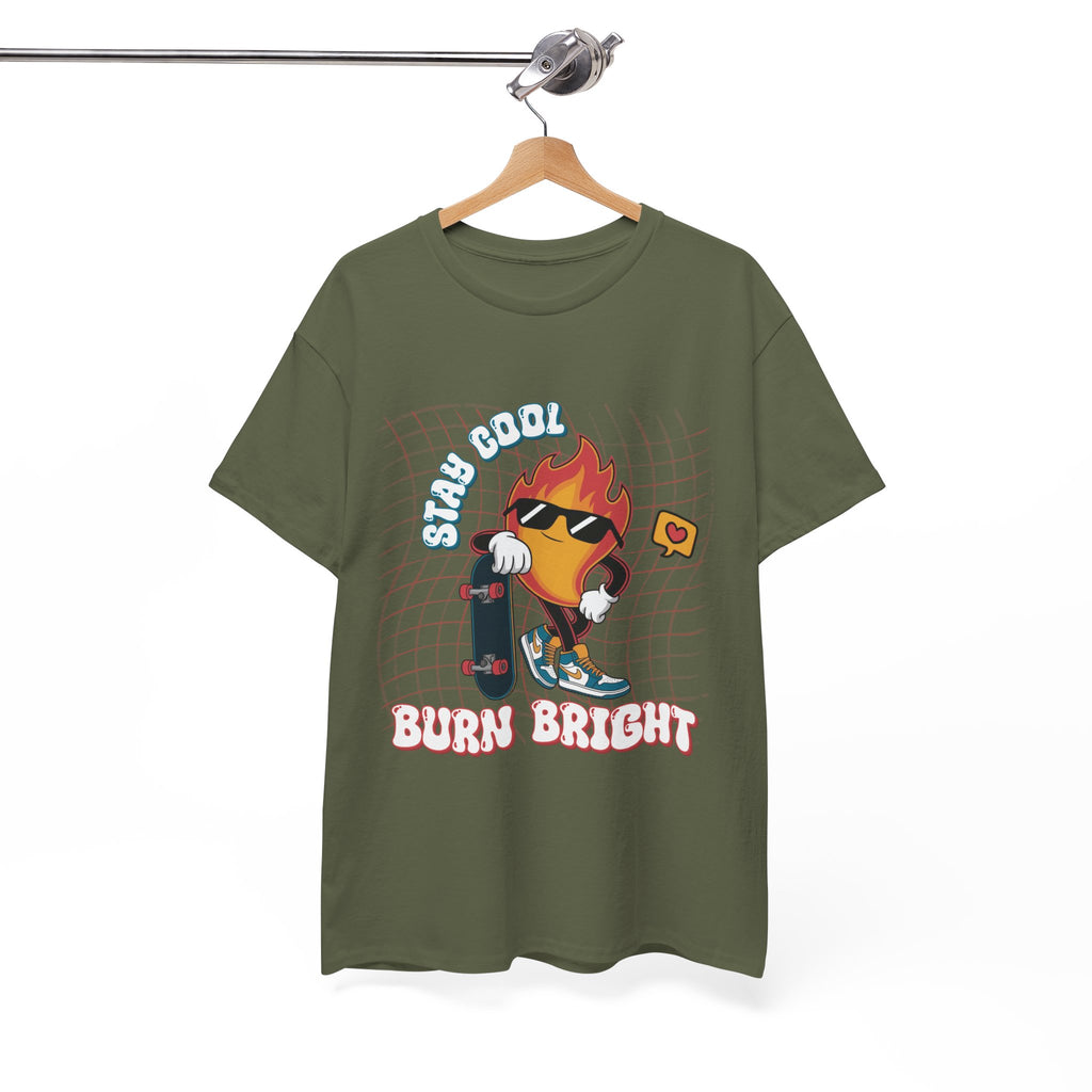 Stay Cool Burn Bright Unisex Tee