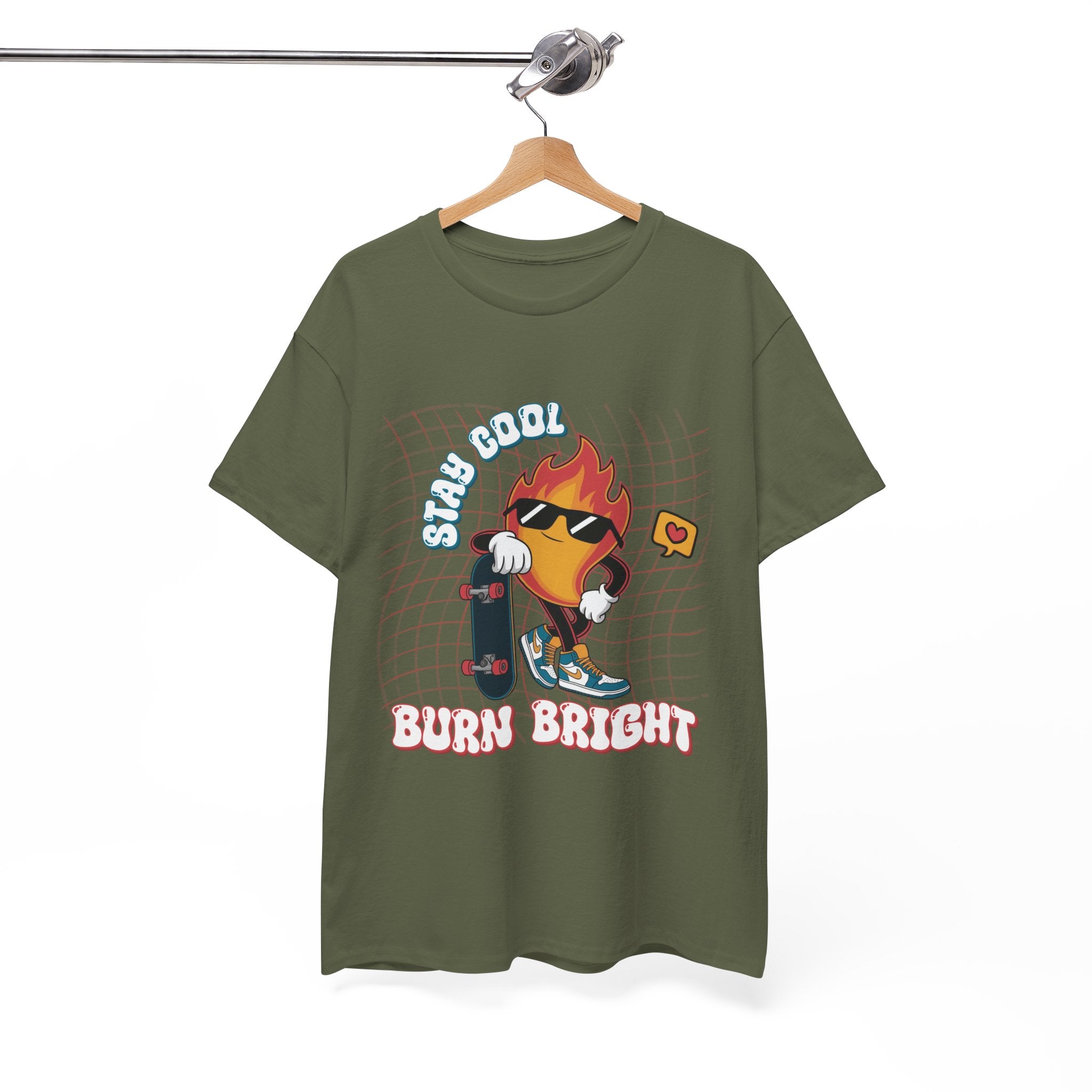 Stay Cool Burn Bright Unisex Tee