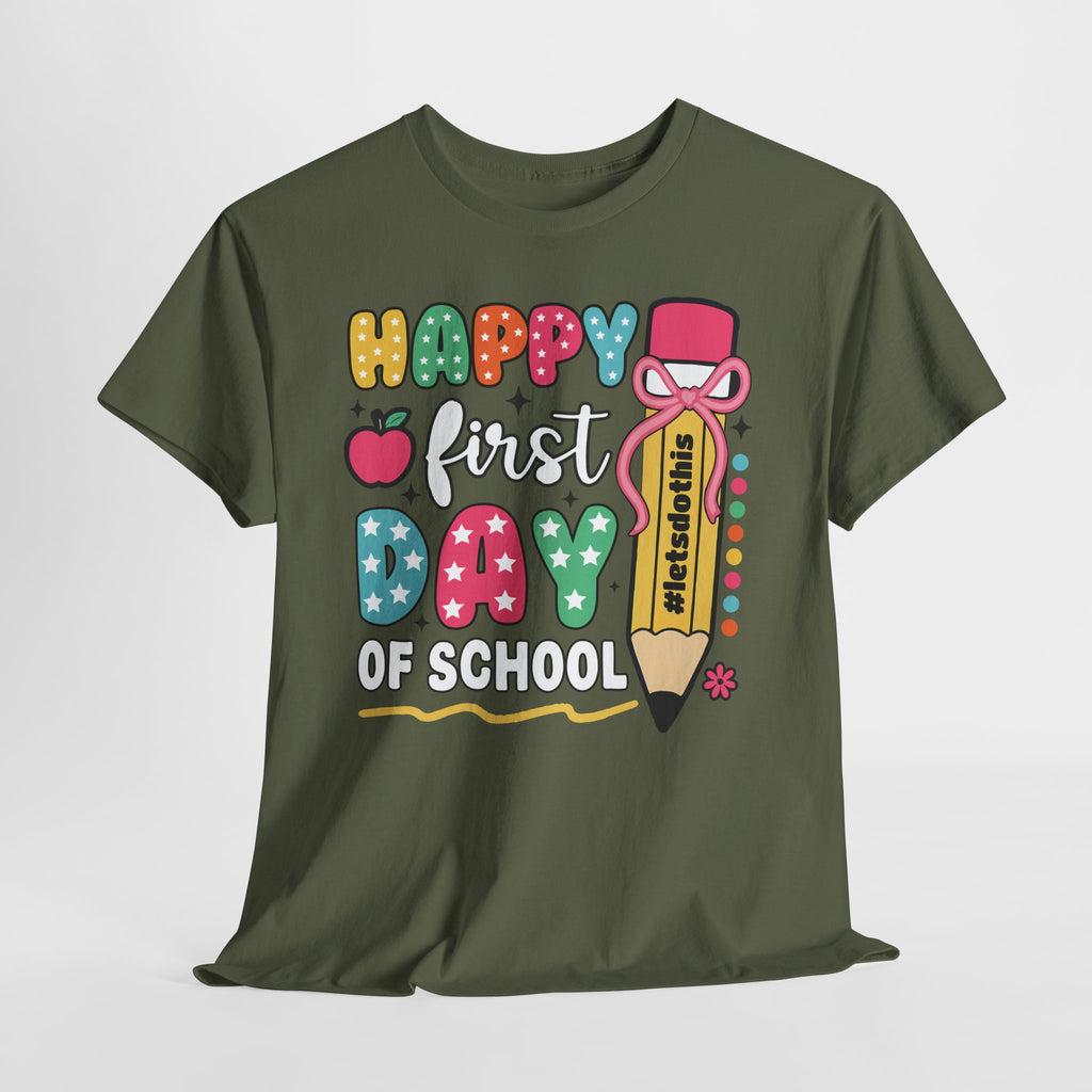 First Day of School Unisex Tee