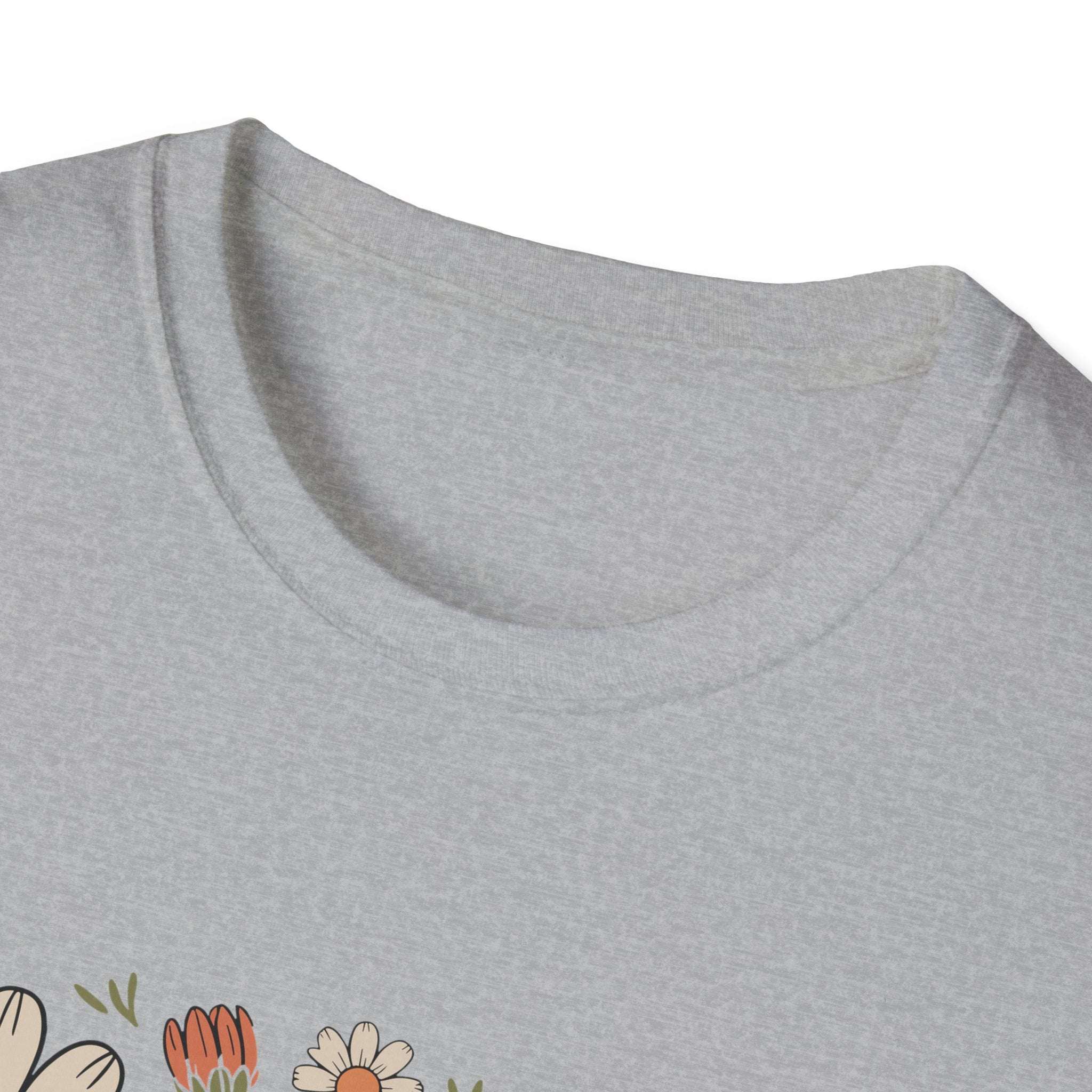 Spooky Floral Pumpkin T-Shirt