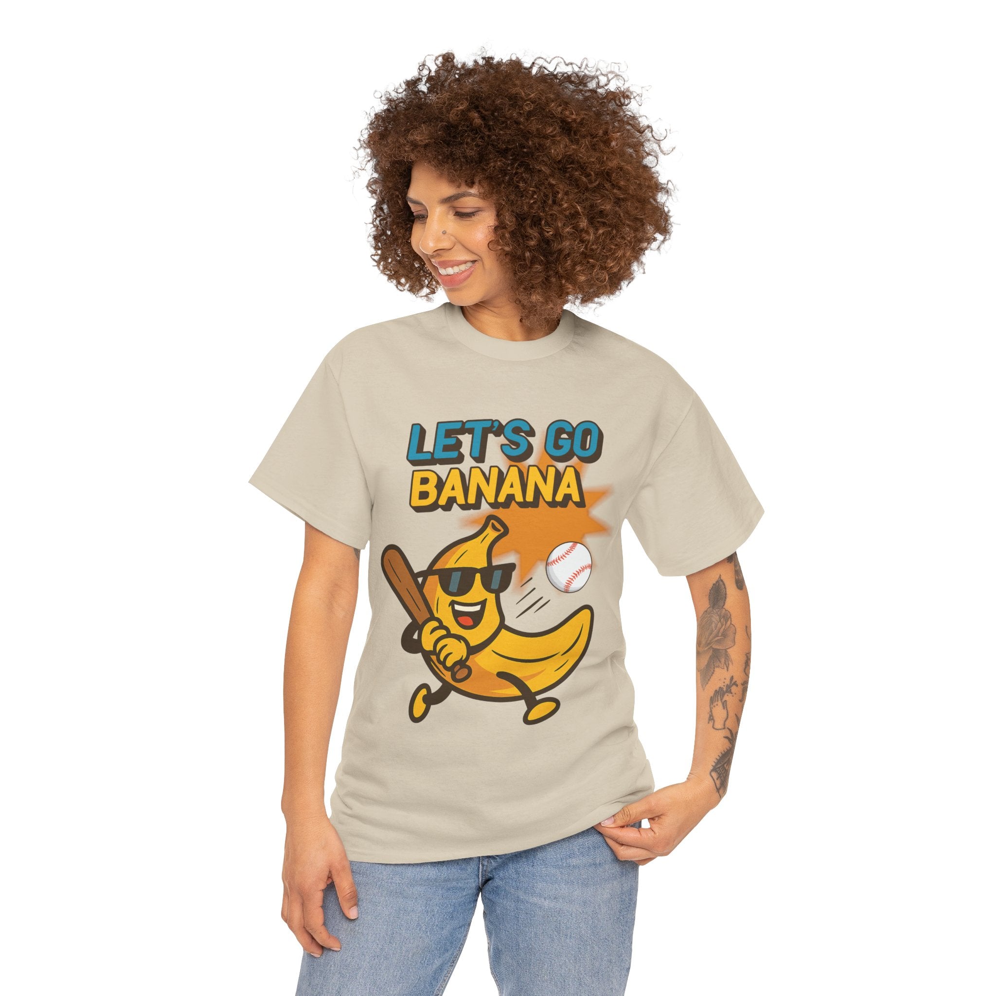 Baseball Banana Unisex Tee