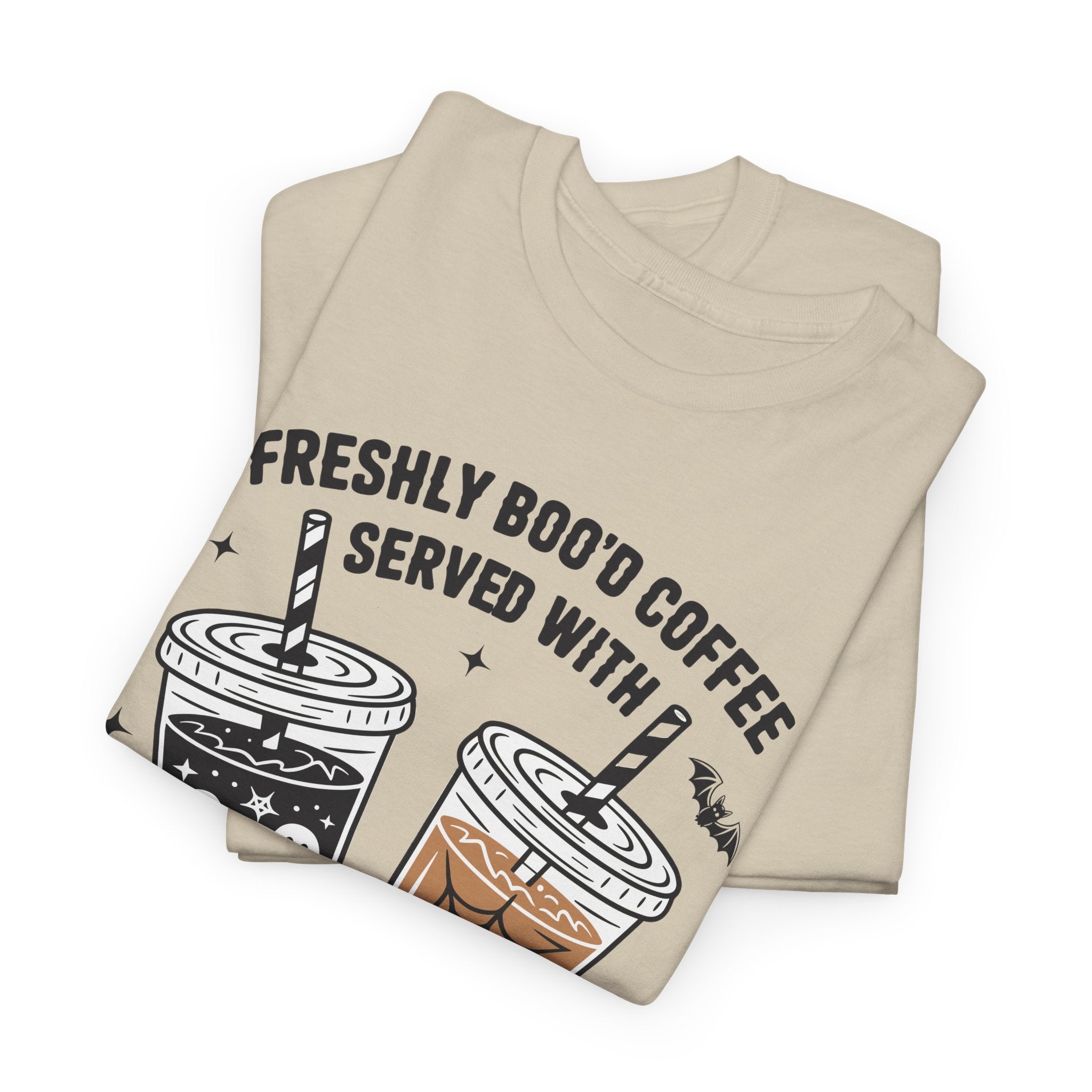 Halloween Iced Coffee Unisex Cotton Tee
