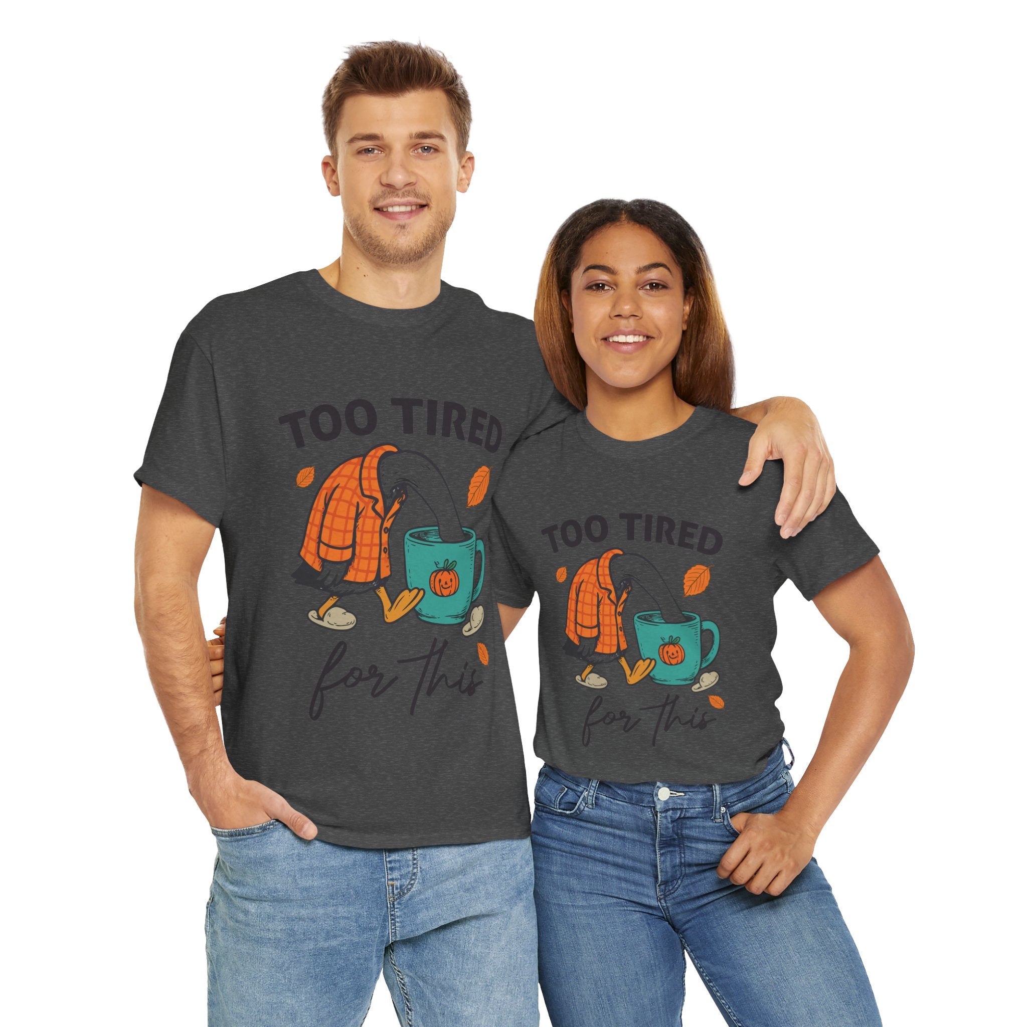 Sleepy Crow Unisex Cotton Tee