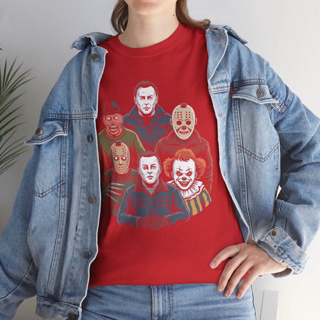 Horror Icons Unisex Cotton Tee