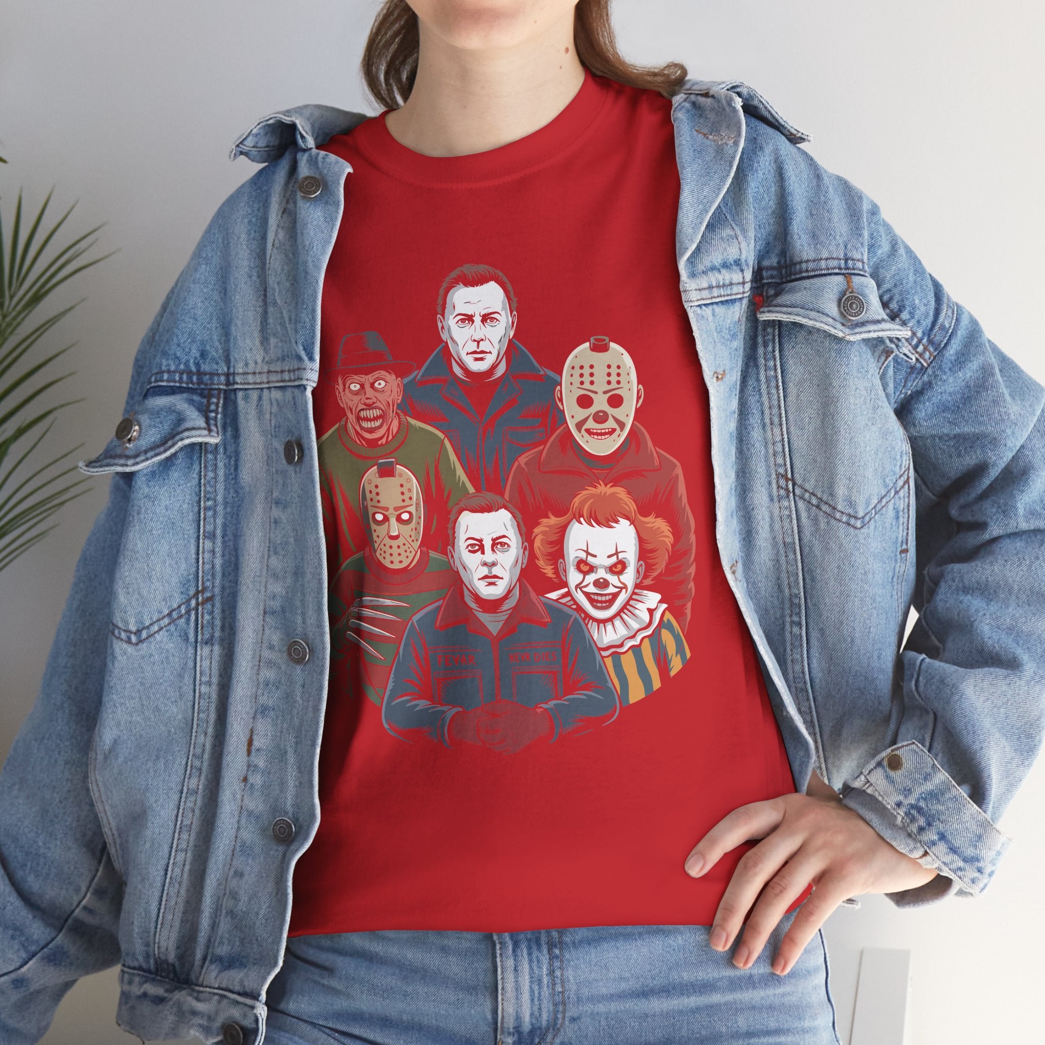 Horror Icons Unisex Cotton Tee