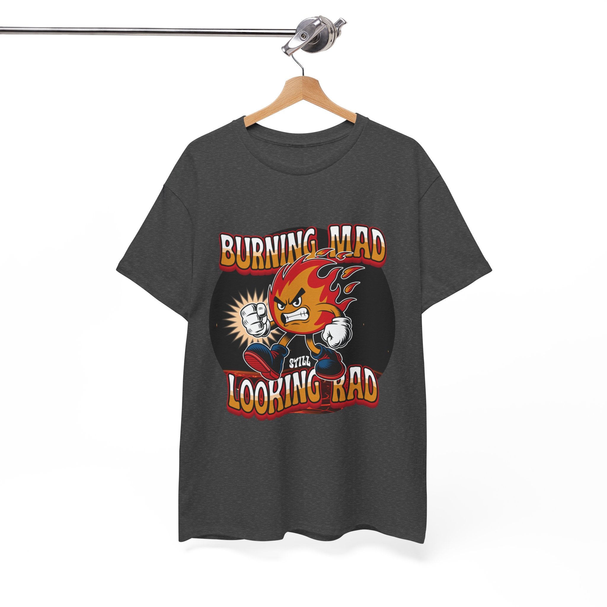 Burning Mad Looking Rad Unisex Tee