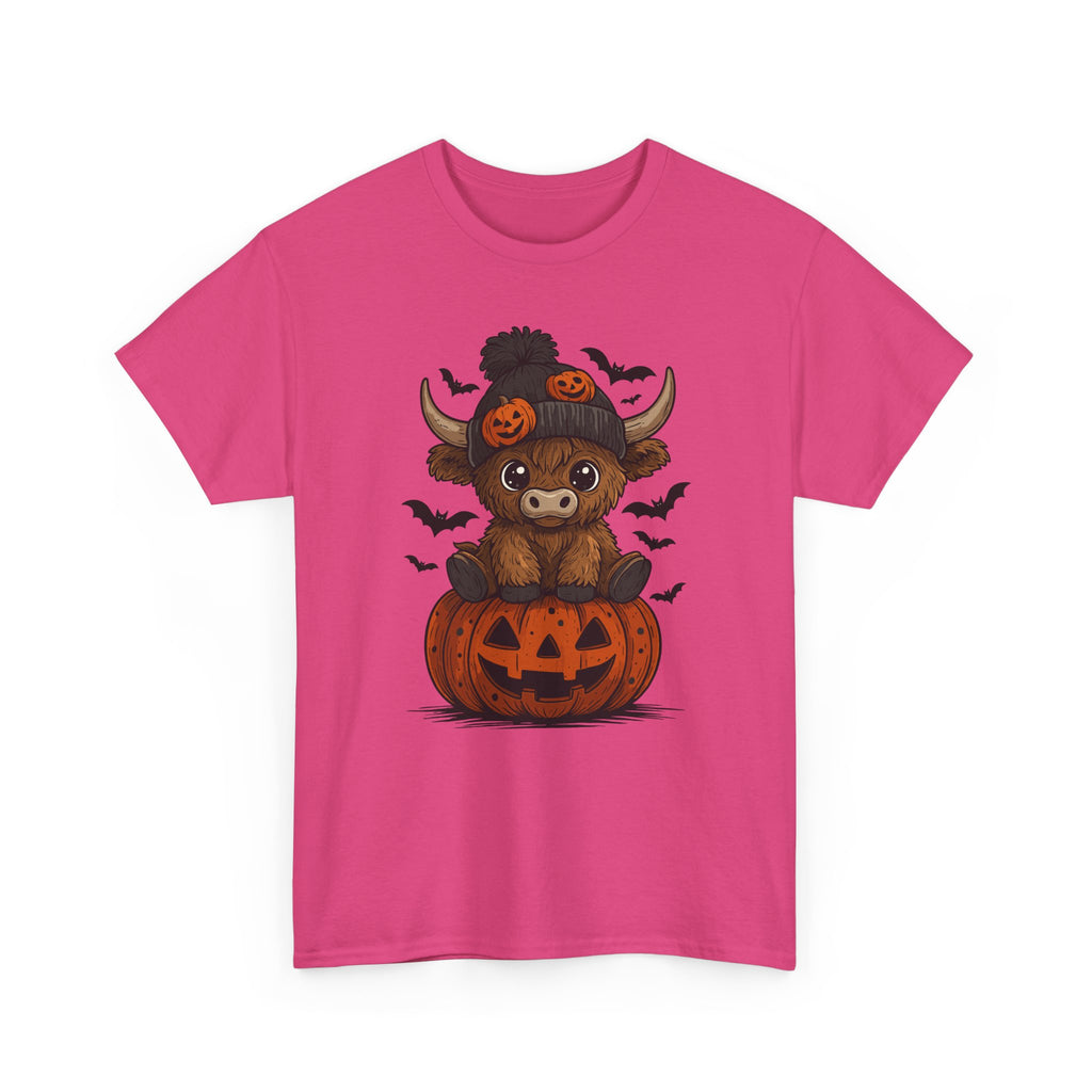 Halloween Cow Unisex Cotton Tshirt