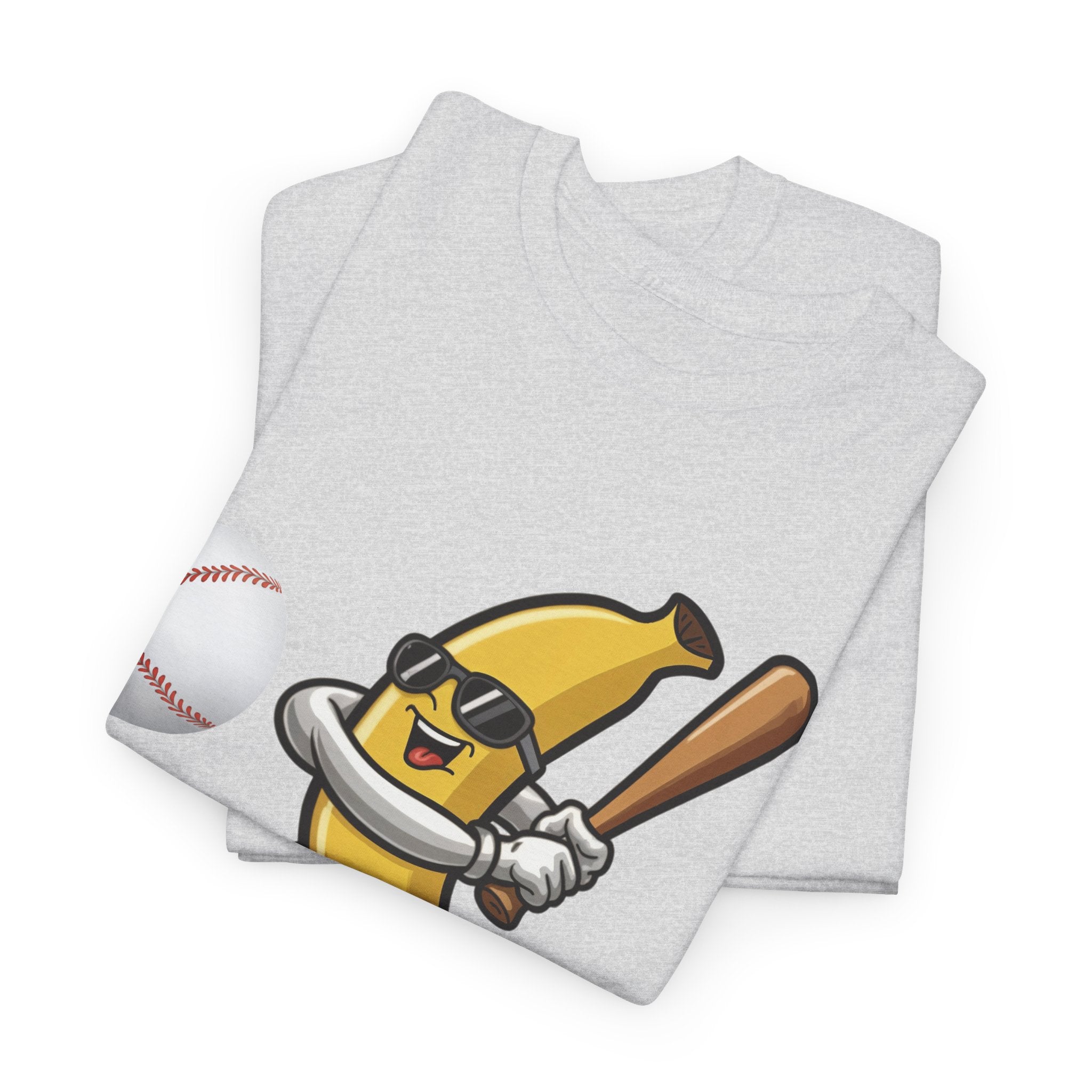 Banana Playing Baseball Tee