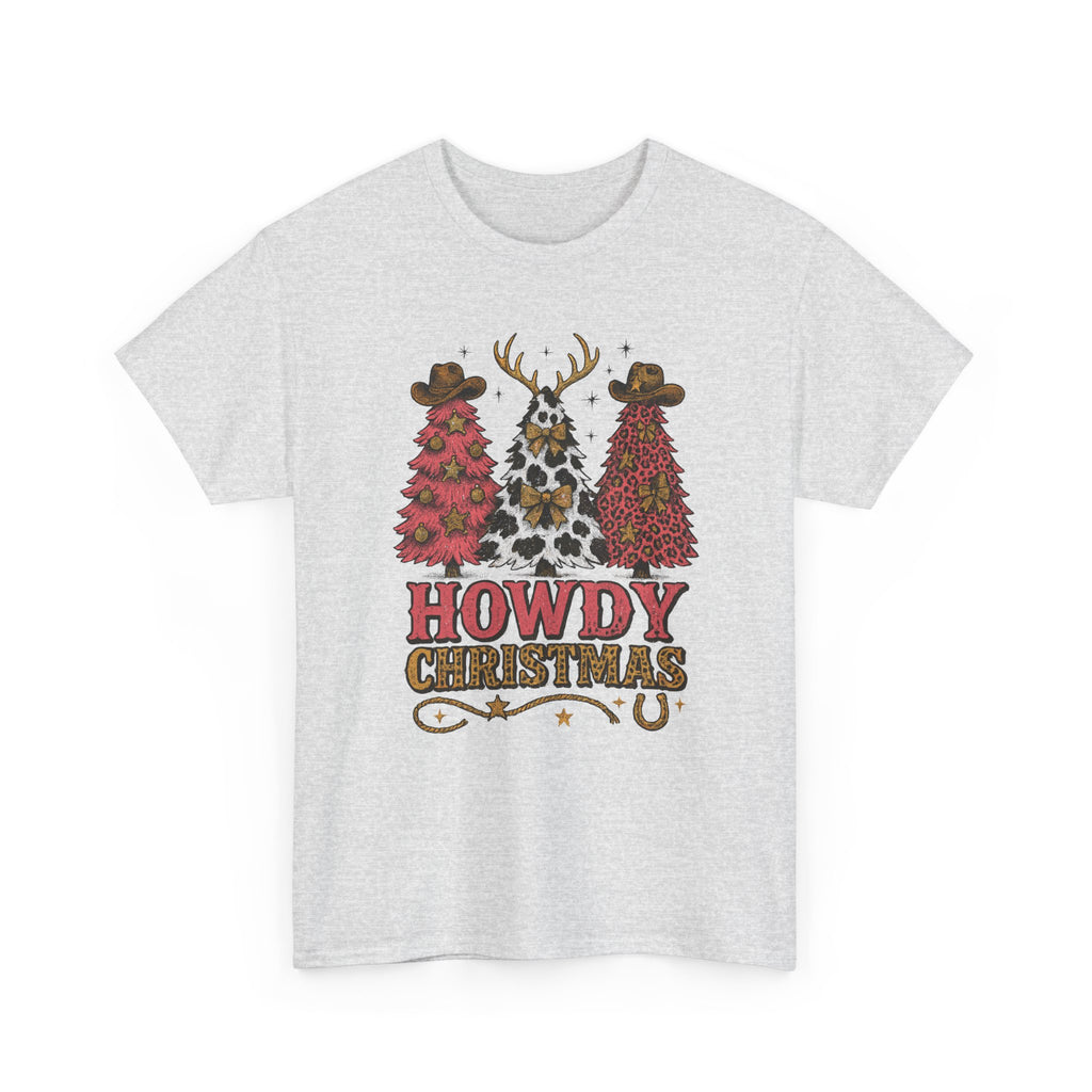Western Christmas Unisex Cotton Tee