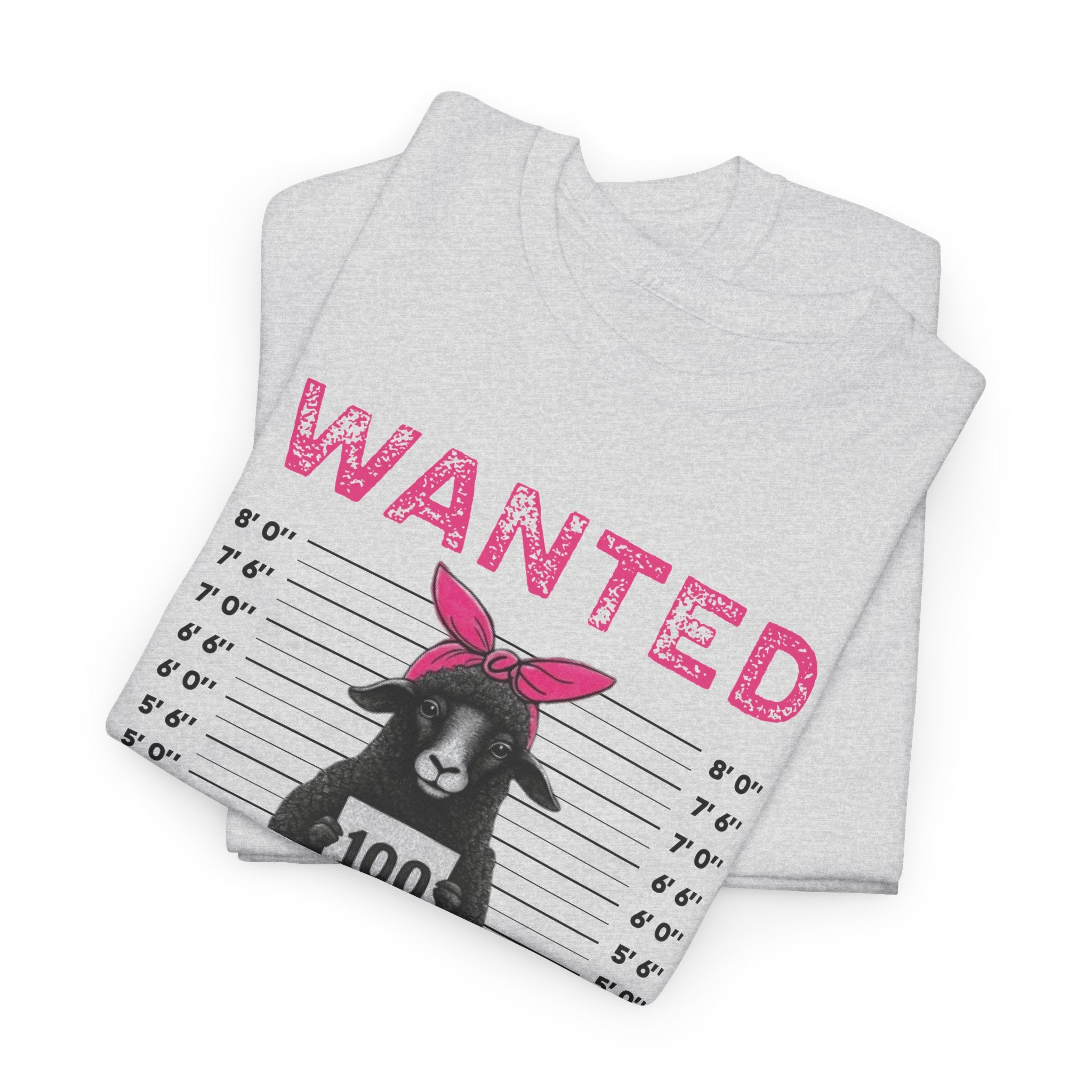 WANTED Black Sheep 'I Once Was Lost But Now I Am Found' Unisex Cotton T-Shirt