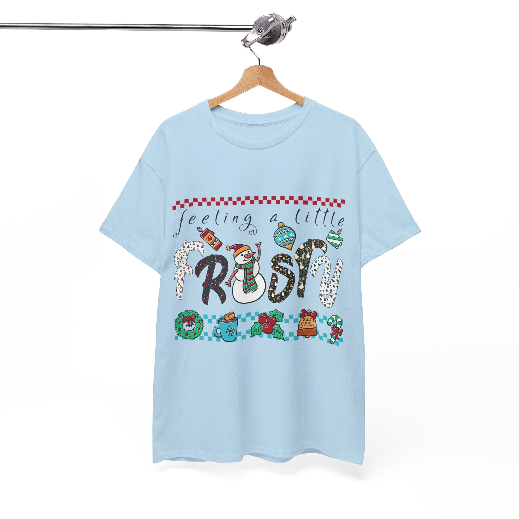 Christmas Frosty Unisex Cotton Tee