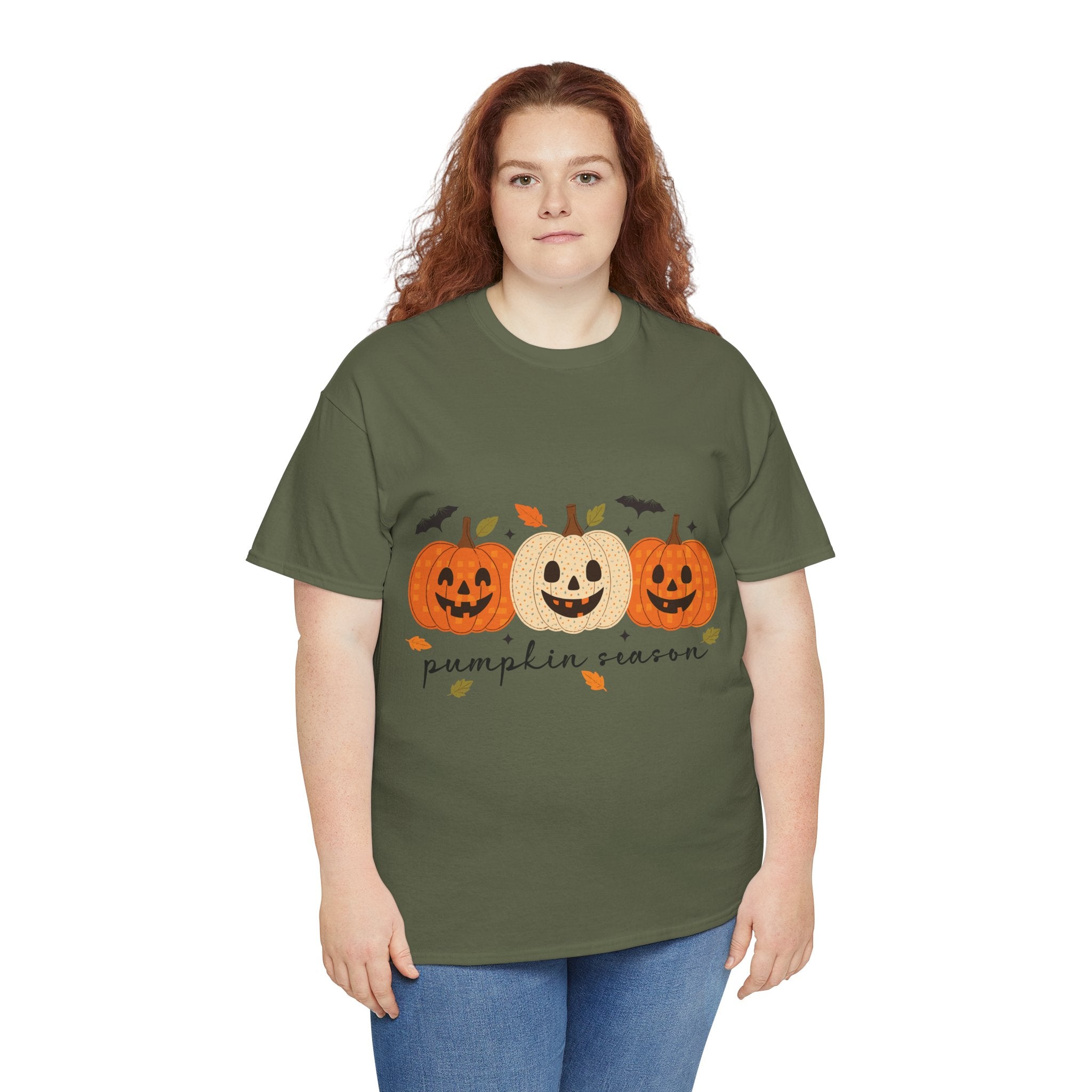 Pumpkin Season Unisex Cotton Tee