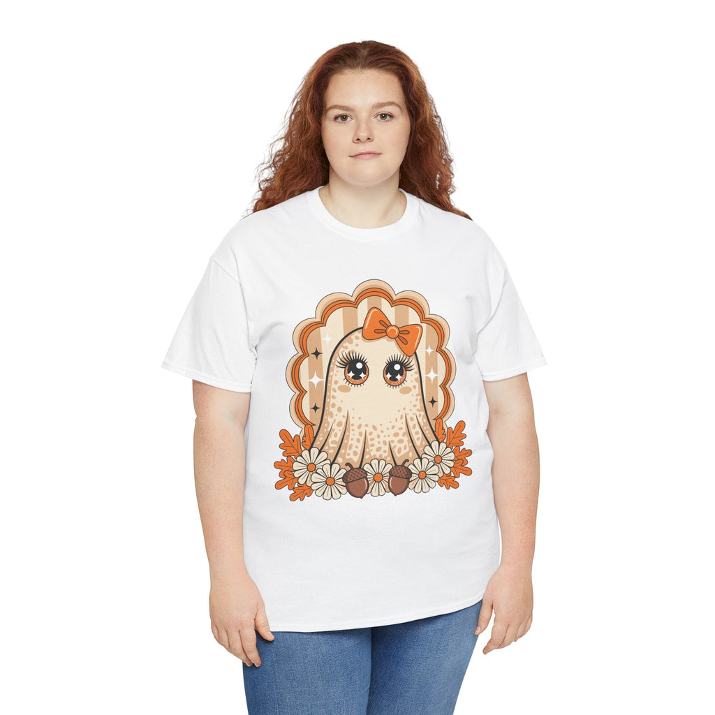 Ghost and Daisies Unisex Cotten Tee