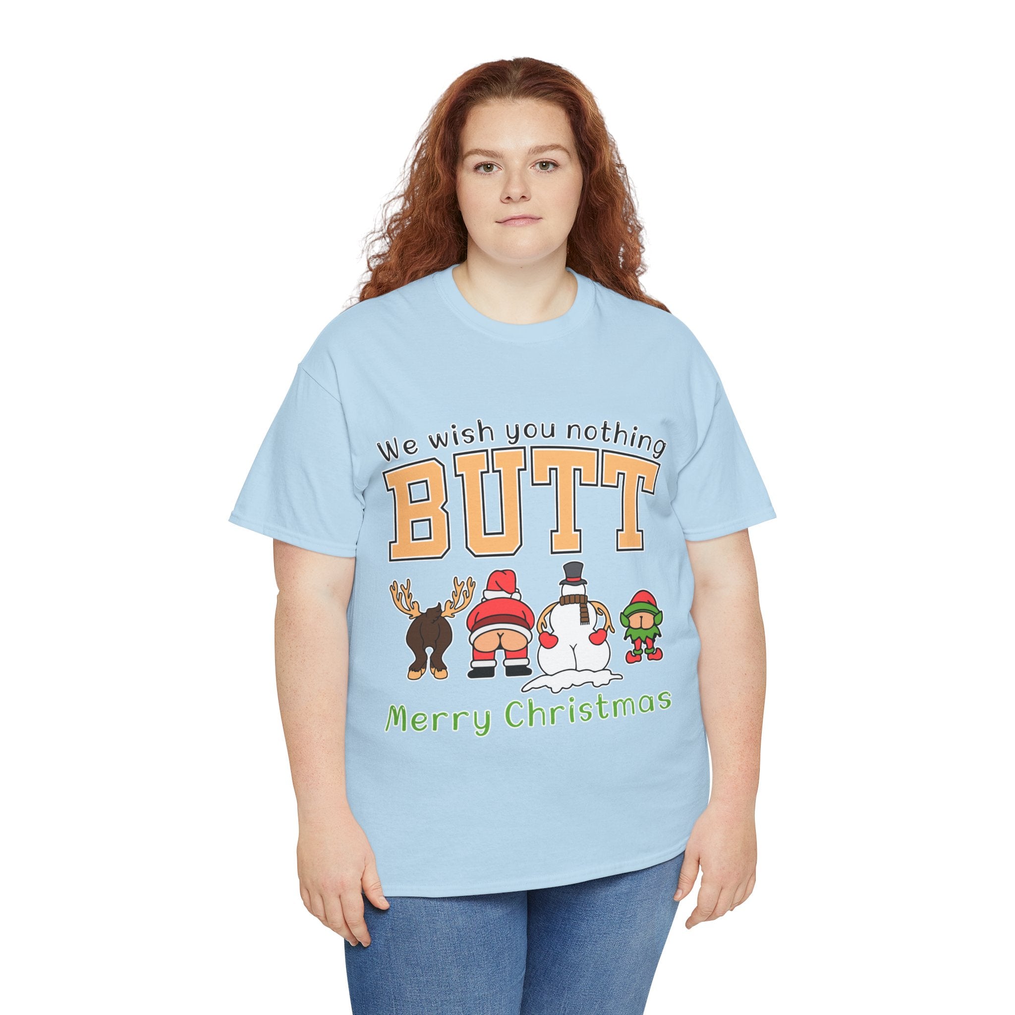 Christmas Butts Unisex Cotton Tee