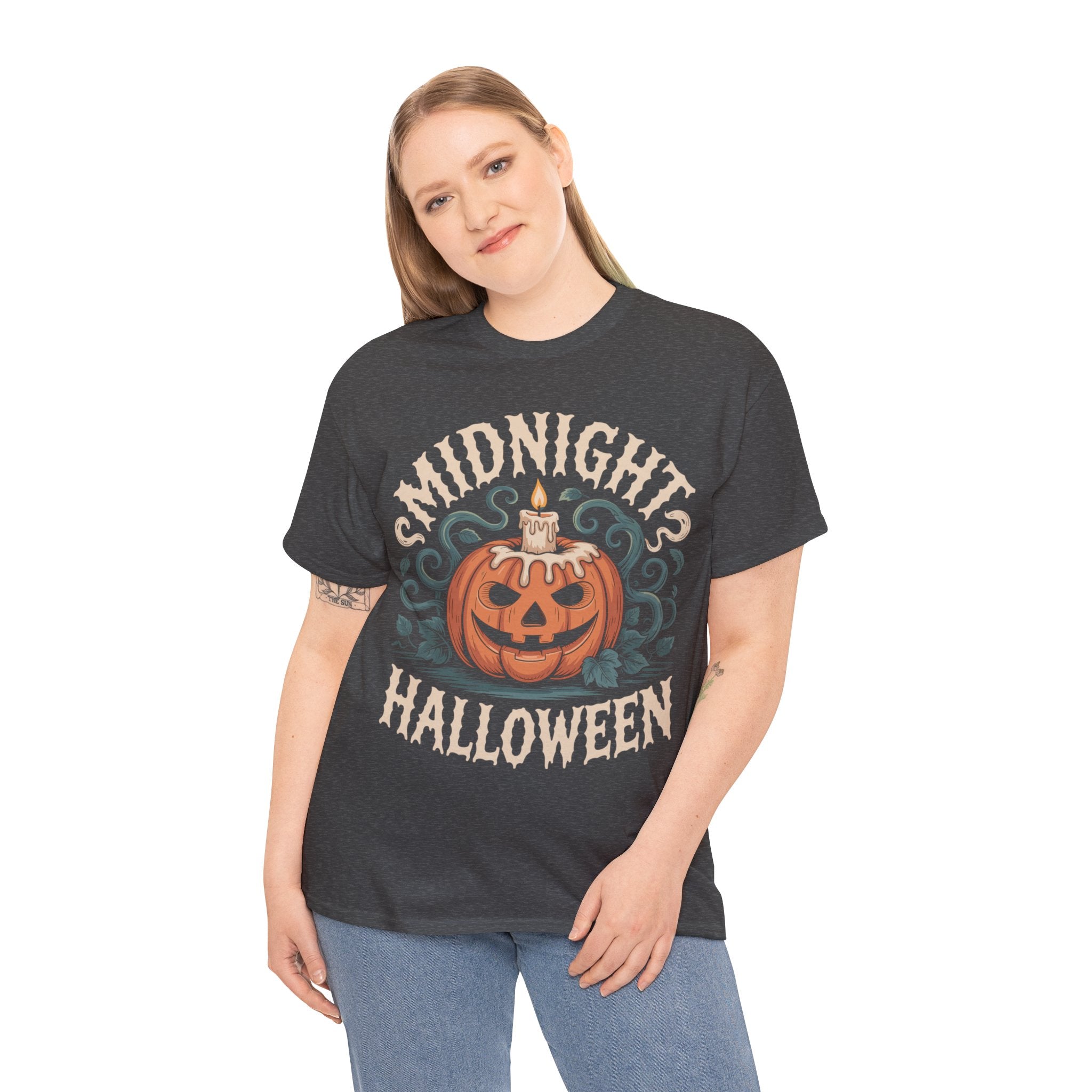 Midnight Halloween Pumpkin Tee
