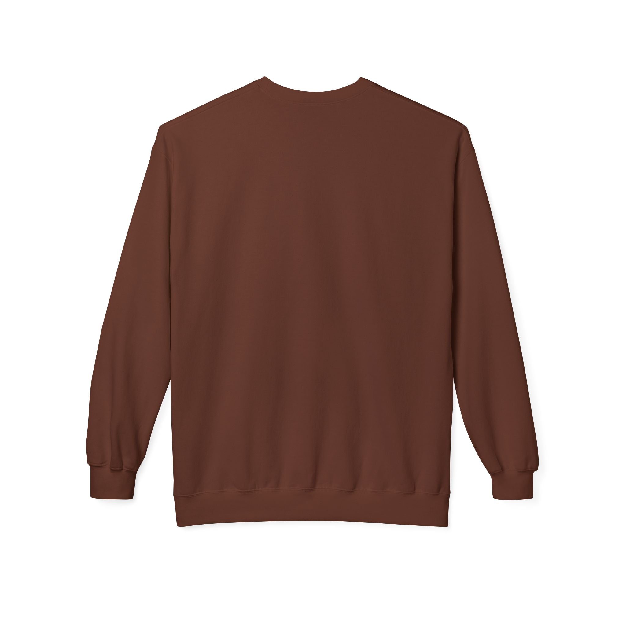 Cute Goose Drinking Fleece Crewneck Sweatshirt- Unisex