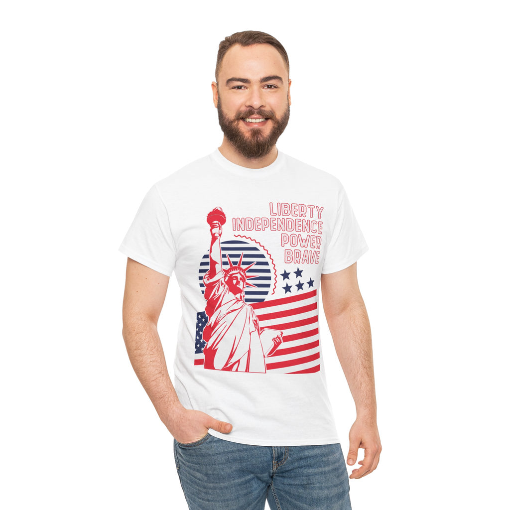 American Independence Day Unisex Cotton Tee