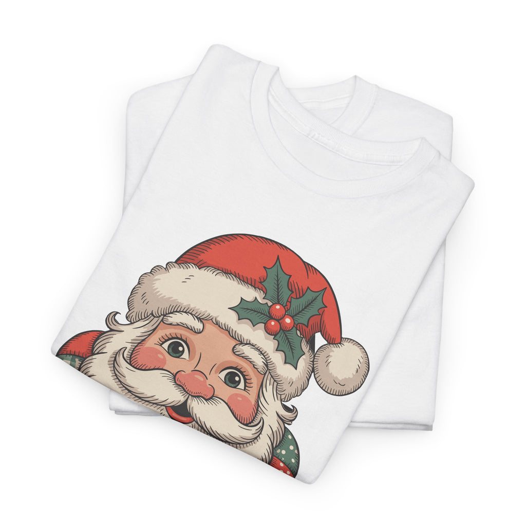 Vintage Santa Unisex Cotton Tee