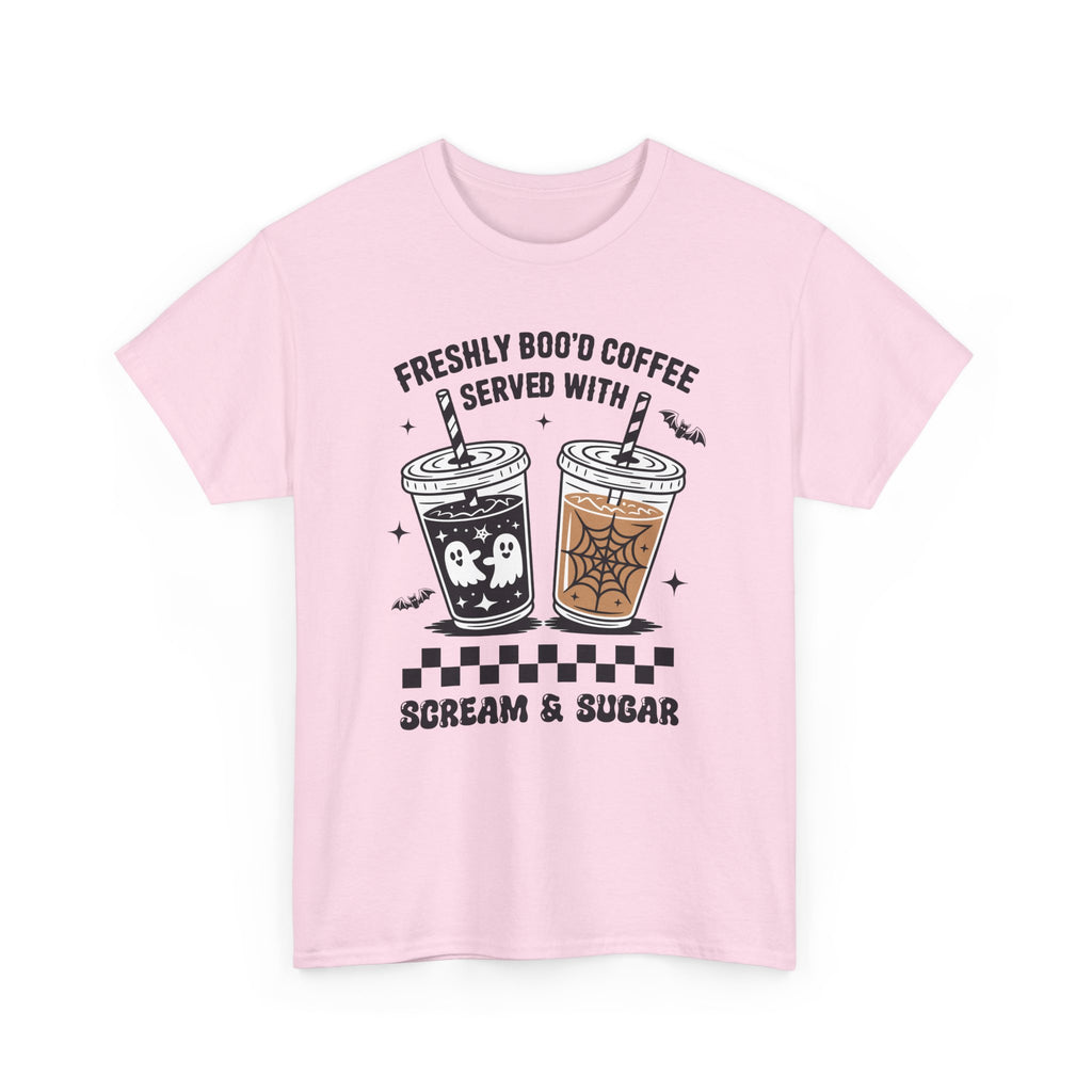 Halloween Iced Coffee Unisex Cotton Tee