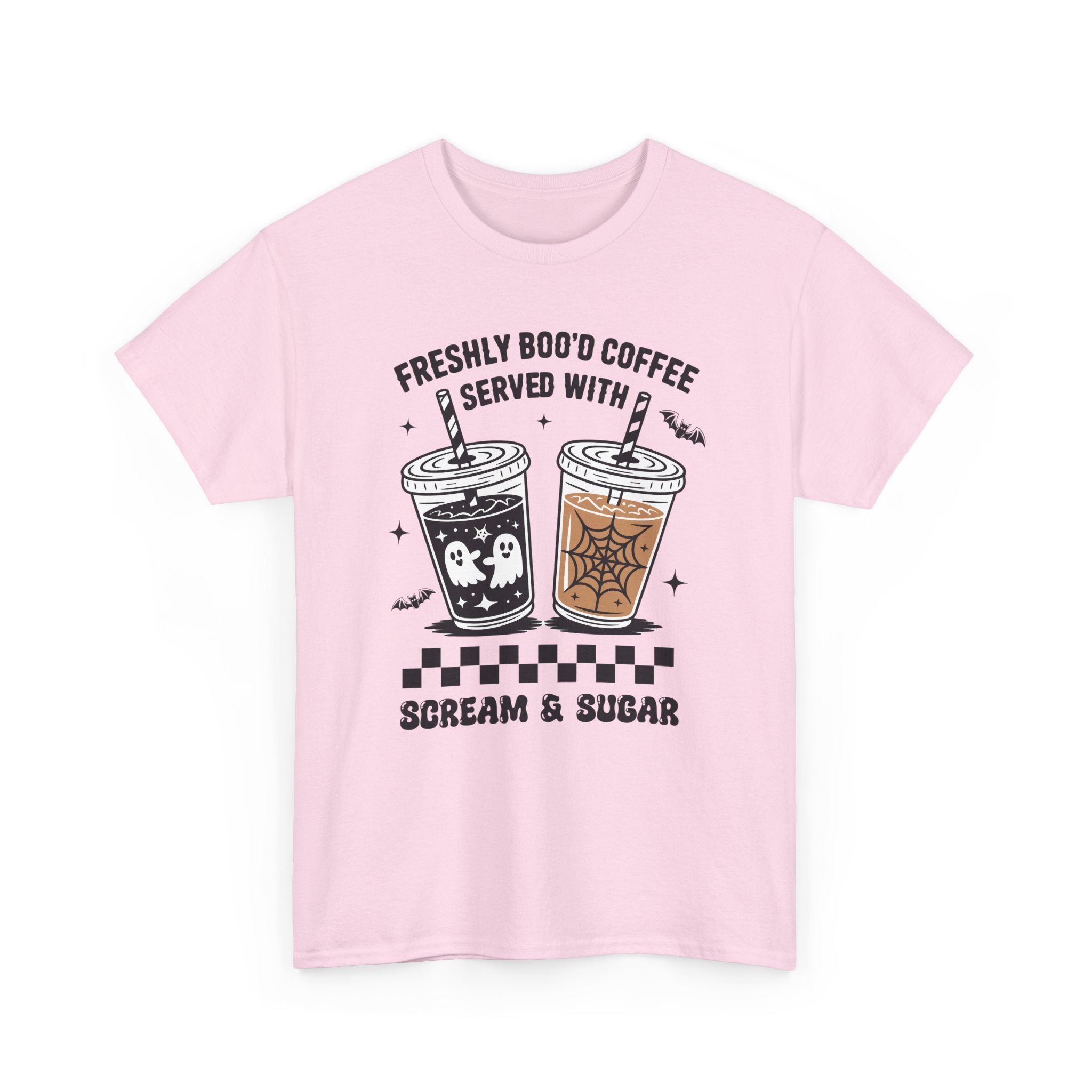 Halloween Iced Coffee Unisex Cotton Tee